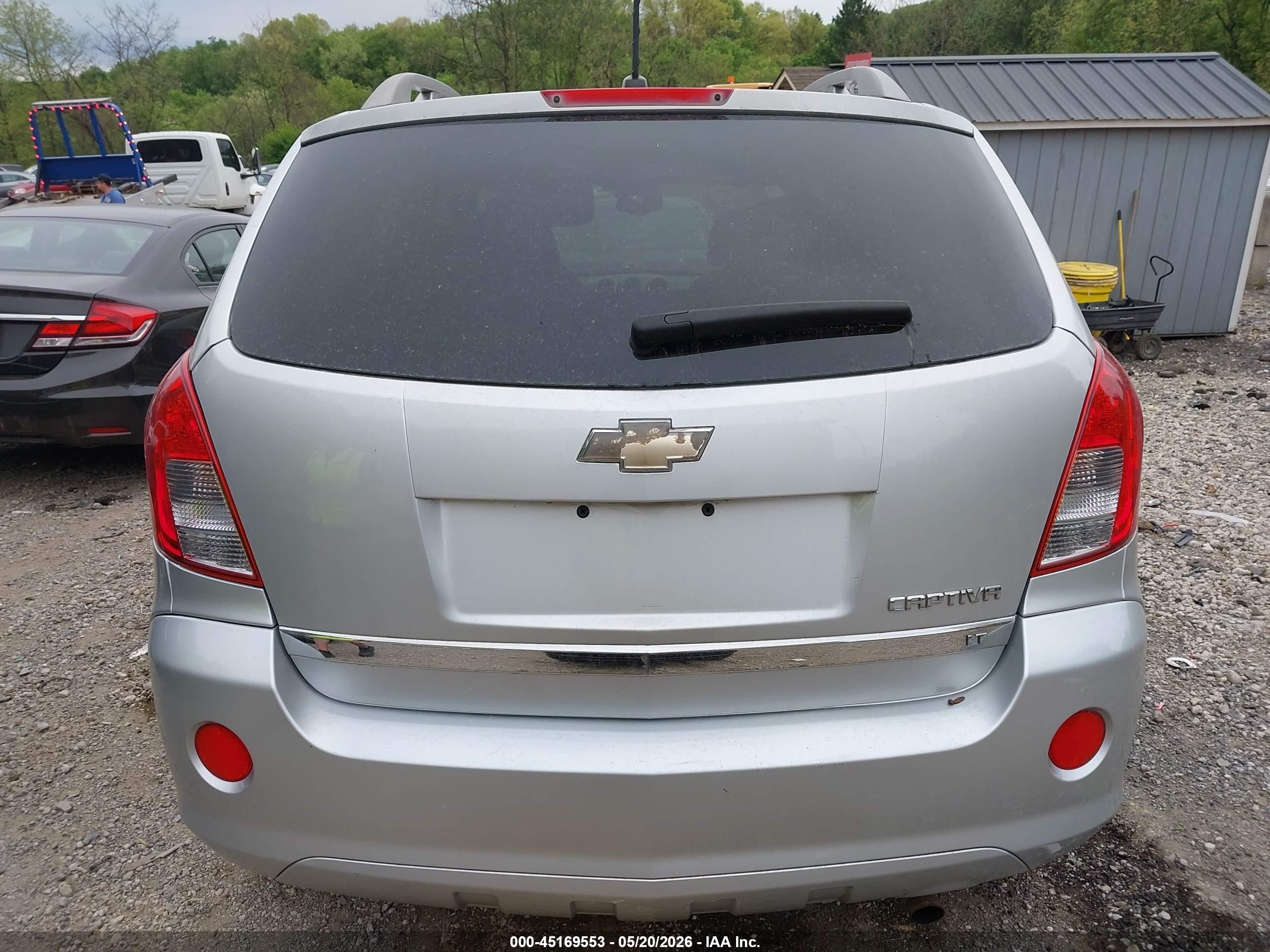 2014 Chevrolet Captiva Sport Lt Black vin: 3GNAL3EK7ES662415