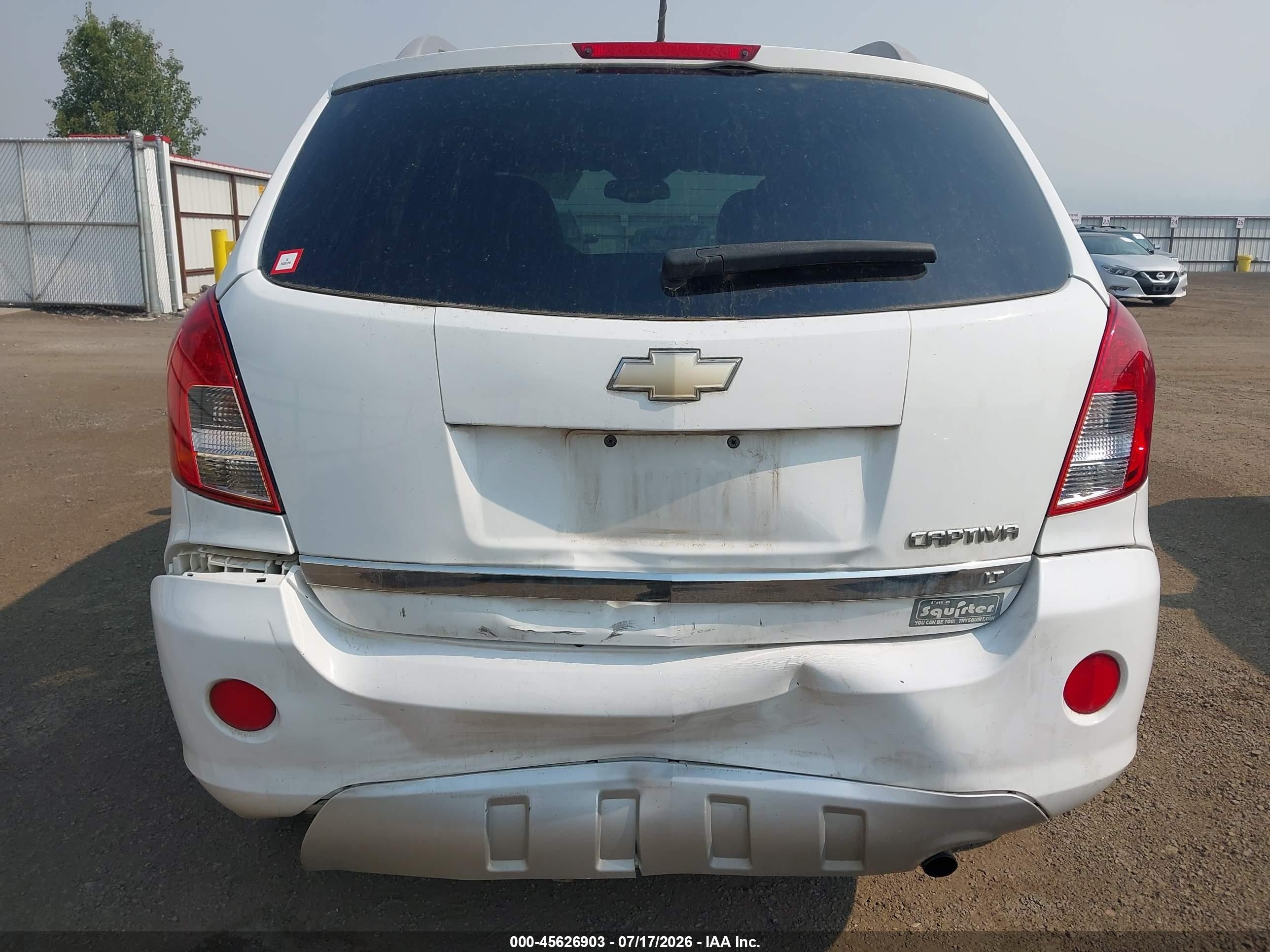 2015 Chevrolet Captiva Sport Fleet Lt White vin: 3GNAL3EK7FS506893
