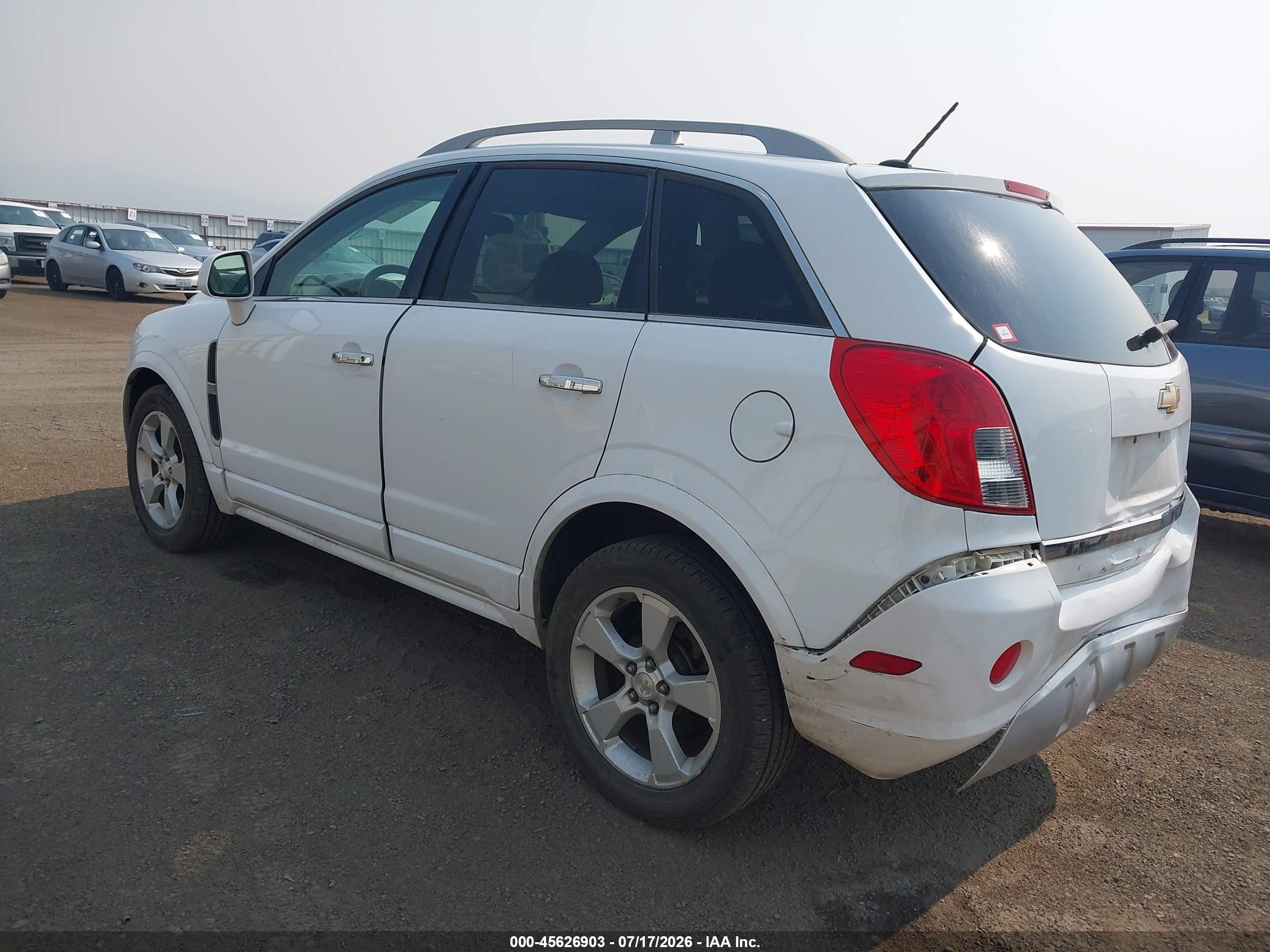 2015 Chevrolet Captiva Sport Fleet Lt White vin: 3GNAL3EK7FS506893