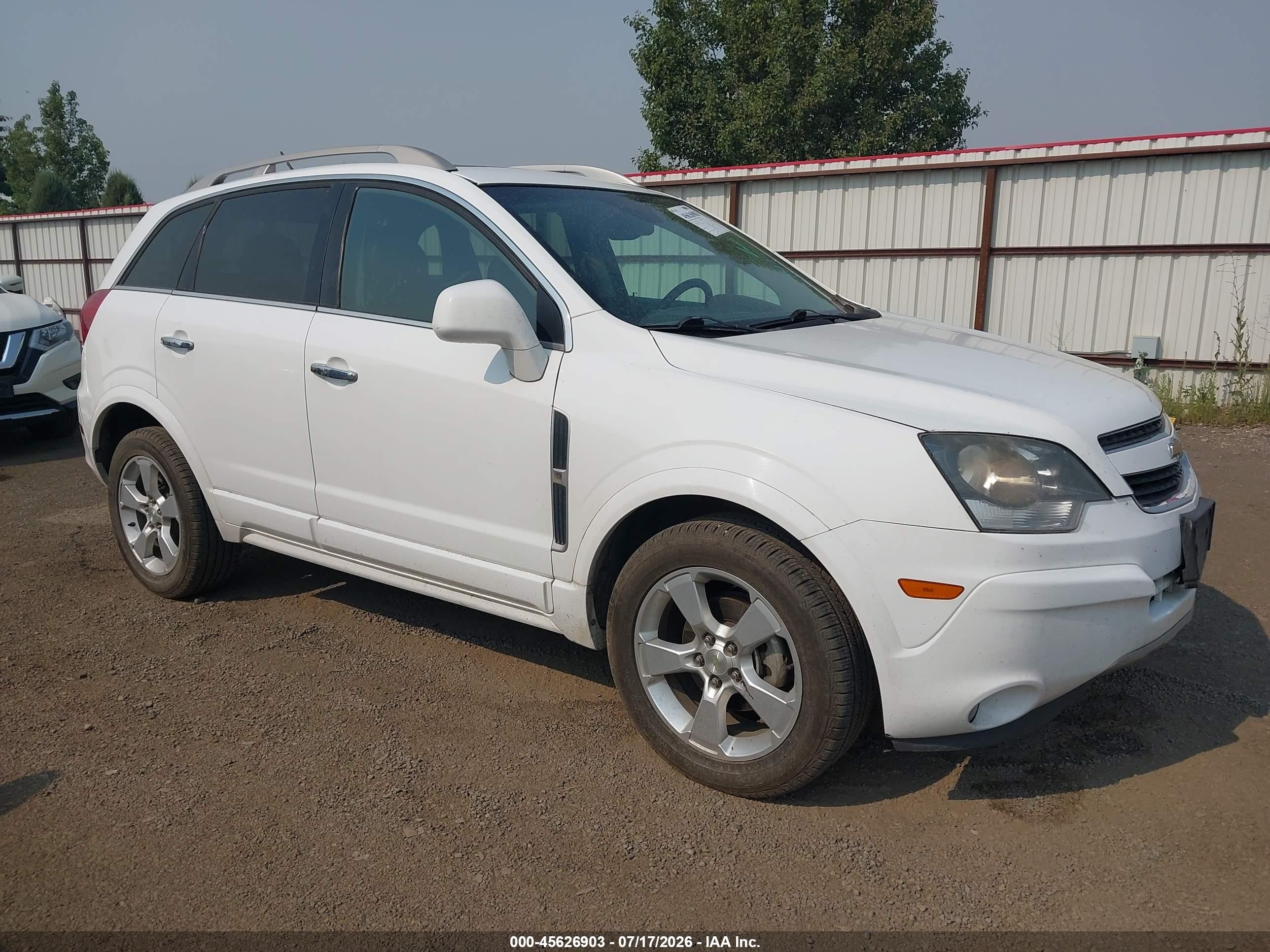 2015 Chevrolet Captiva Sport Fleet Lt White vin: 3GNAL3EK7FS506893