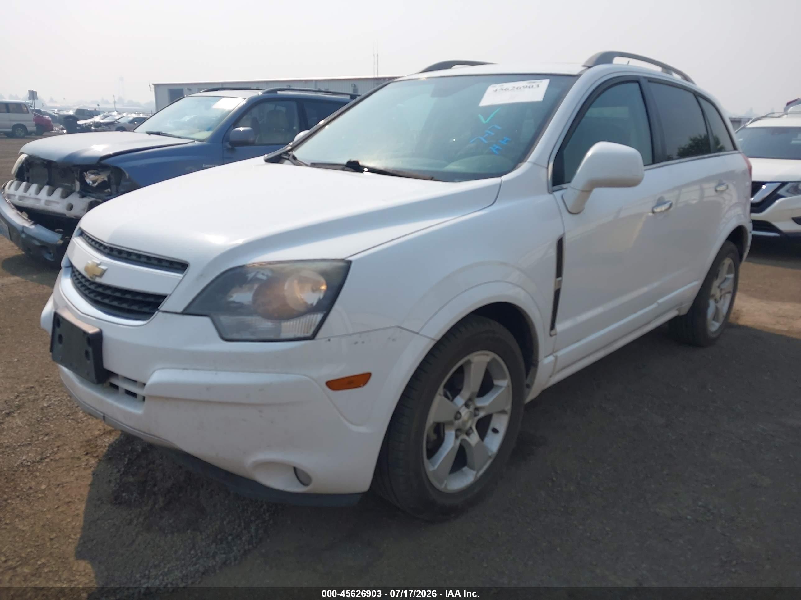 2015 Chevrolet Captiva Sport Fleet Lt White vin: 3GNAL3EK7FS506893