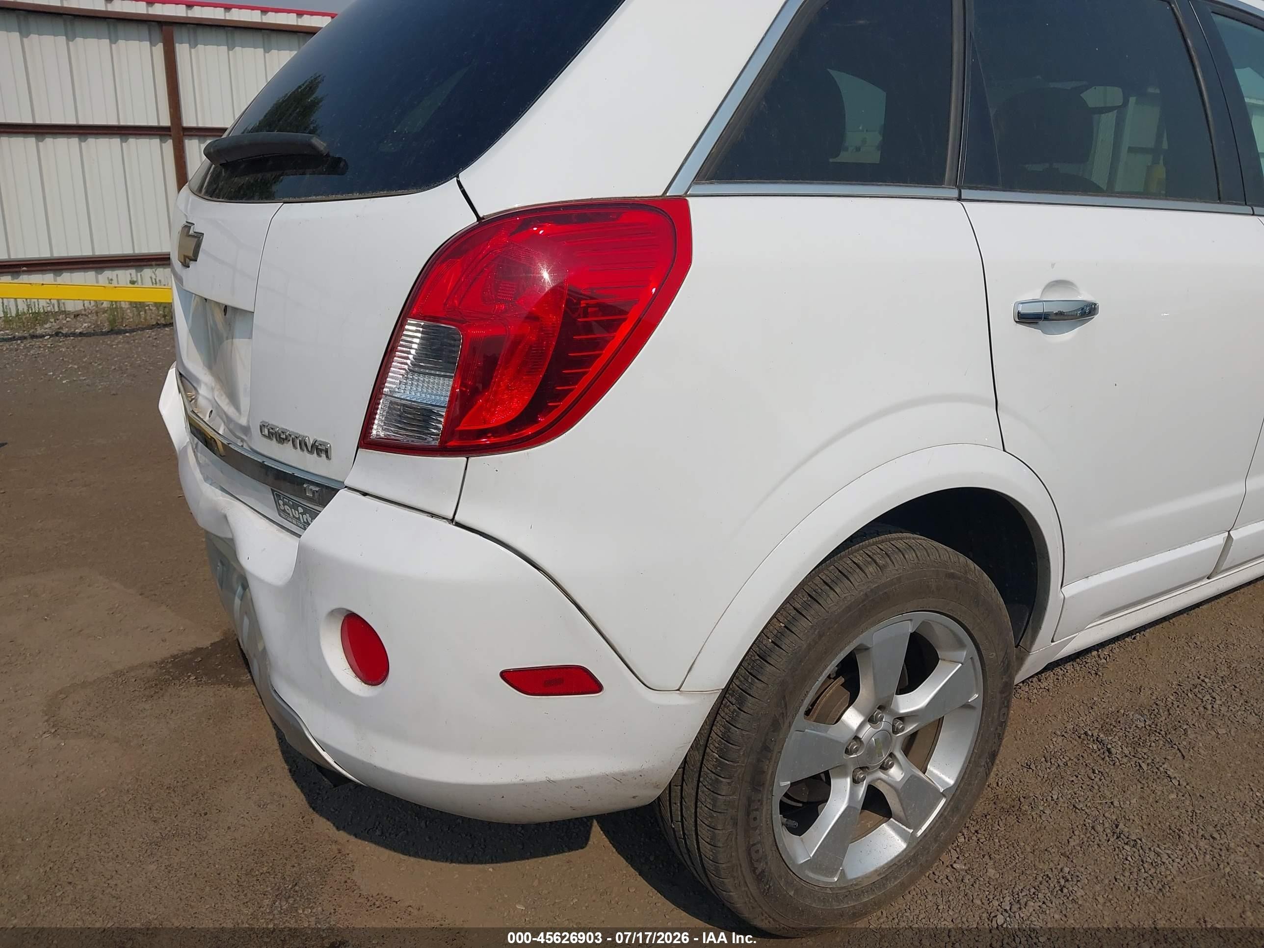 2015 Chevrolet Captiva Sport Fleet Lt White vin: 3GNAL3EK7FS506893