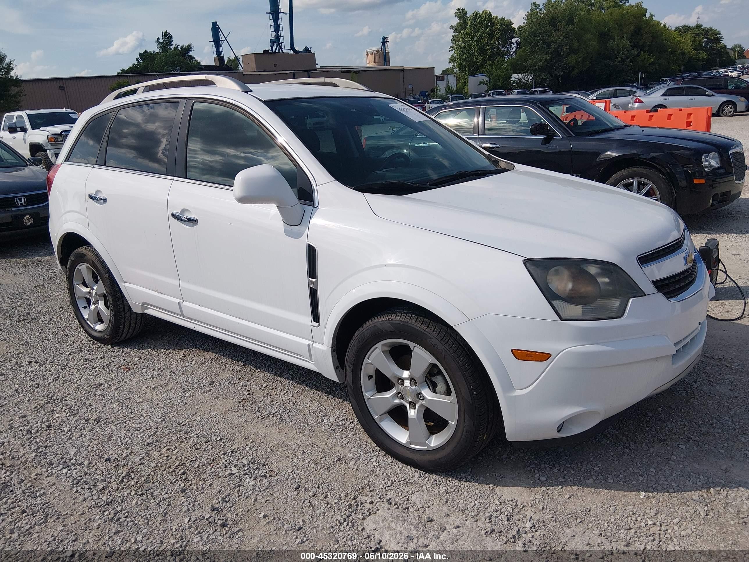 2015 Chevrolet Captiva Sport Fleet Lt White vin: 3GNAL3EK7FS530532