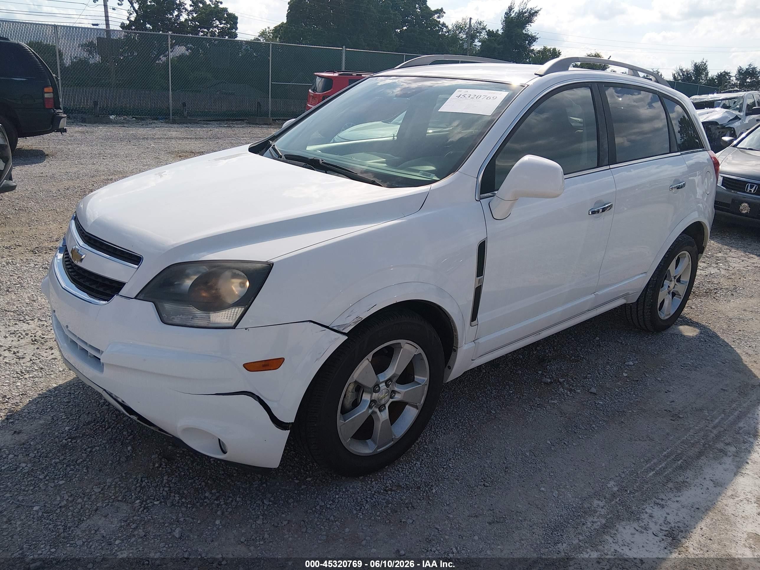 2015 Chevrolet Captiva Sport Fleet Lt White vin: 3GNAL3EK7FS530532