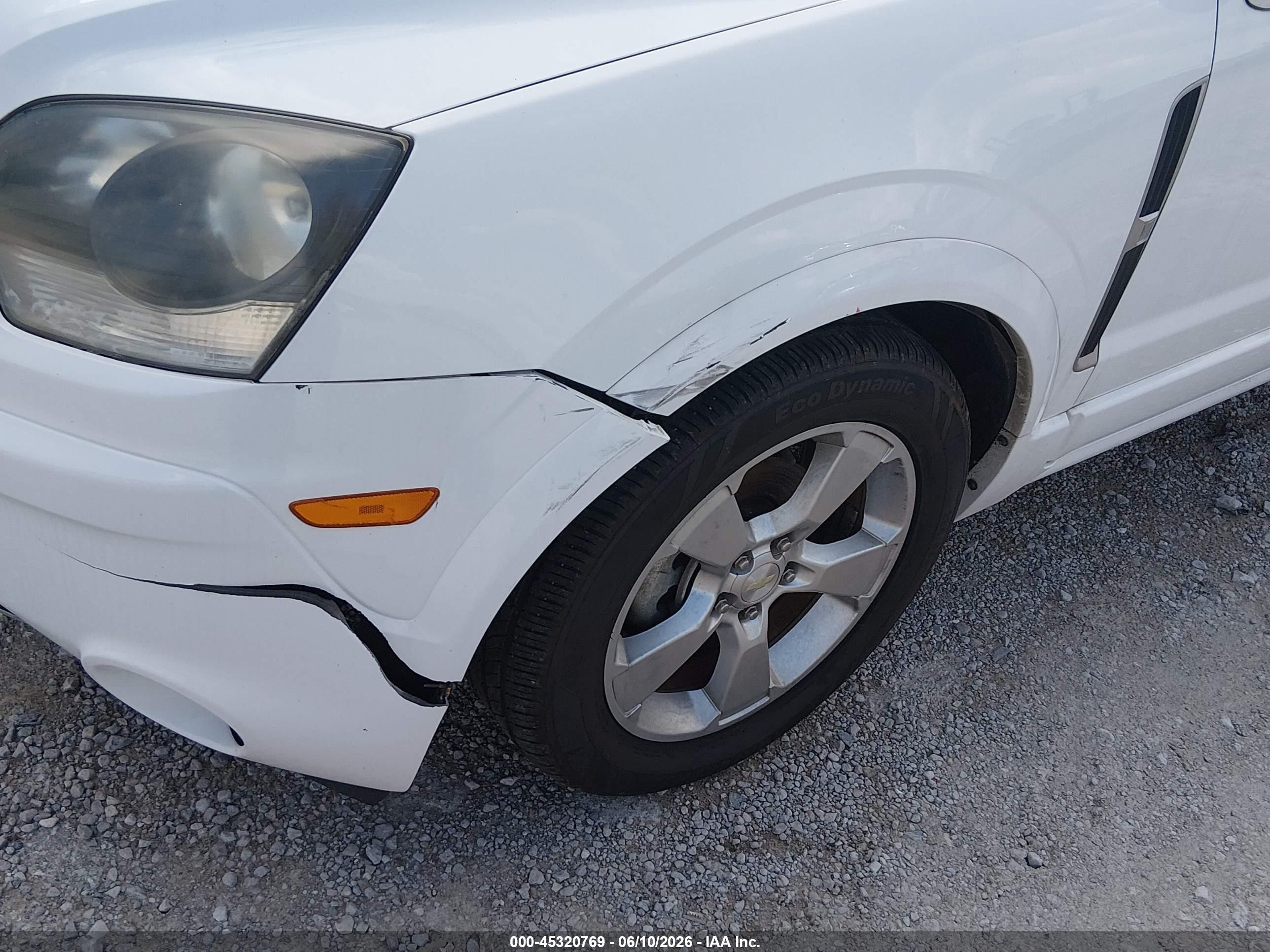 2015 Chevrolet Captiva Sport Fleet Lt White vin: 3GNAL3EK7FS530532