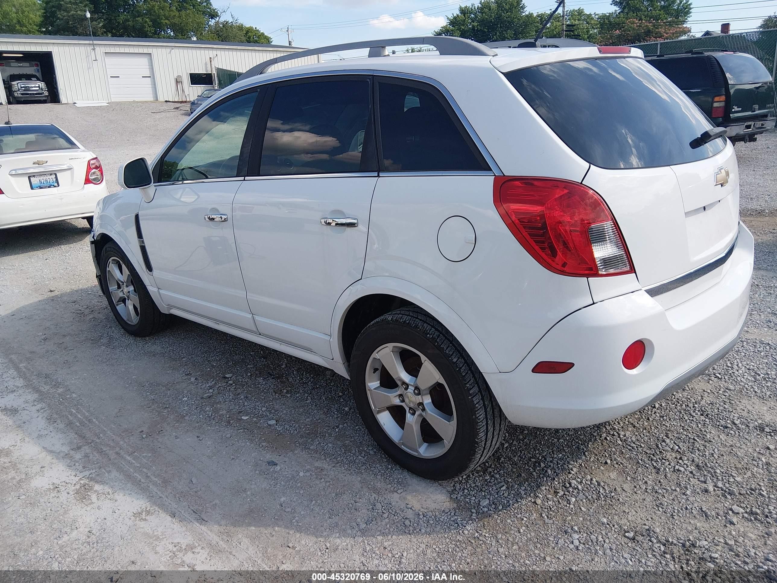 2015 Chevrolet Captiva Sport Fleet Lt White vin: 3GNAL3EK7FS530532