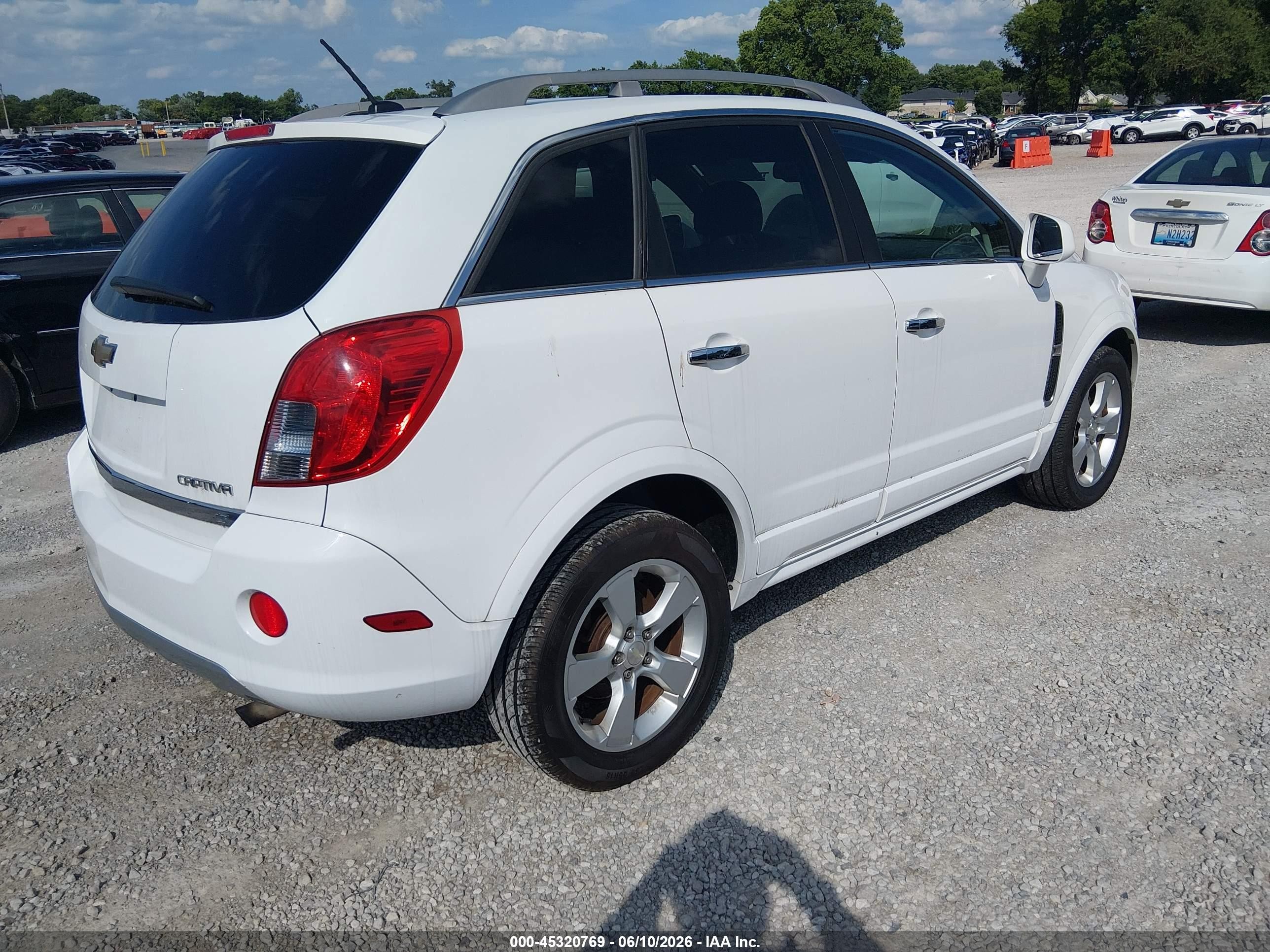 2015 Chevrolet Captiva Sport Fleet Lt White vin: 3GNAL3EK7FS530532