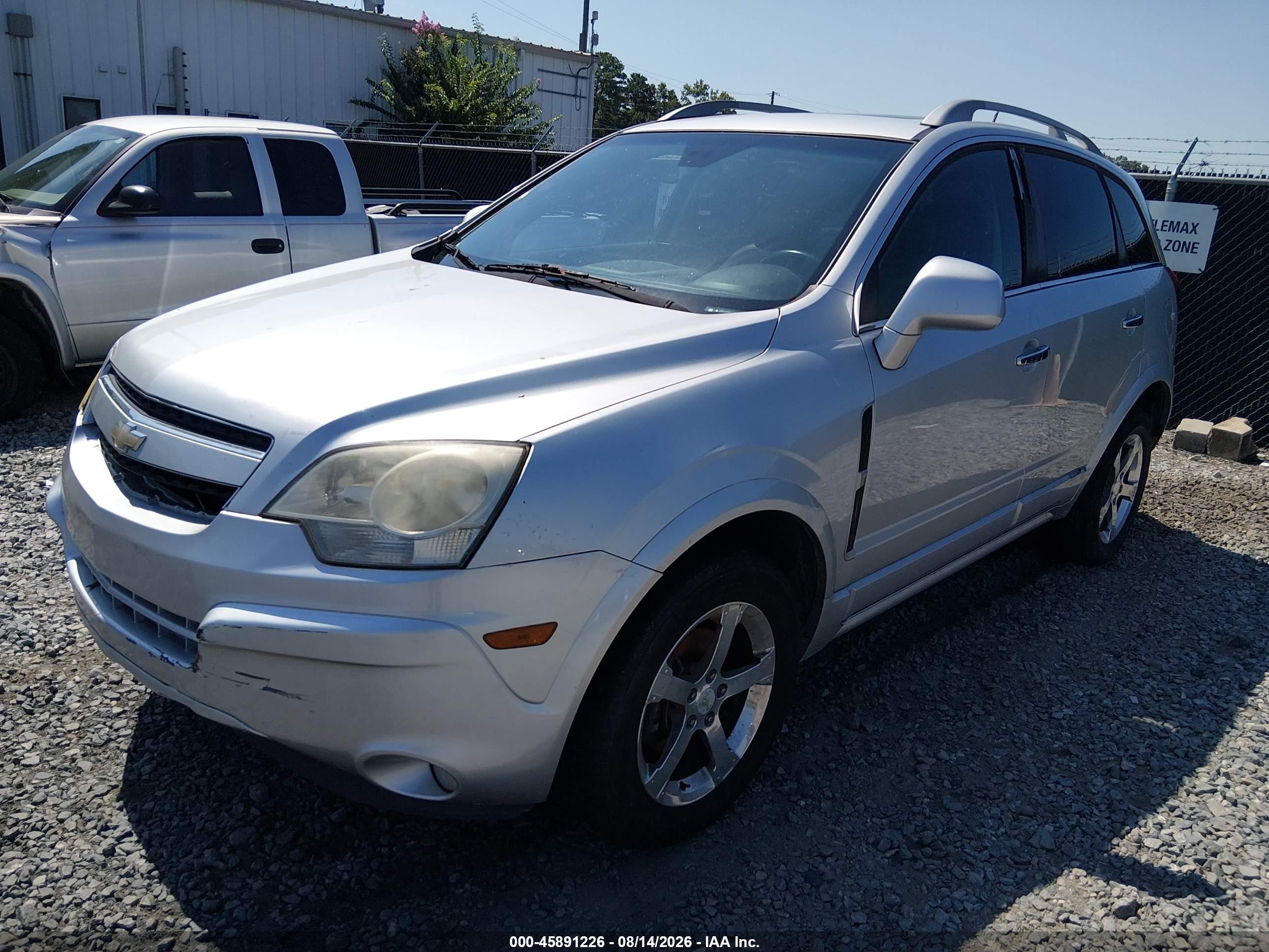 2013 Chevrolet Captiva Sport Fleet Lt Серебряный vin: 3GNAL3EK8DS578019