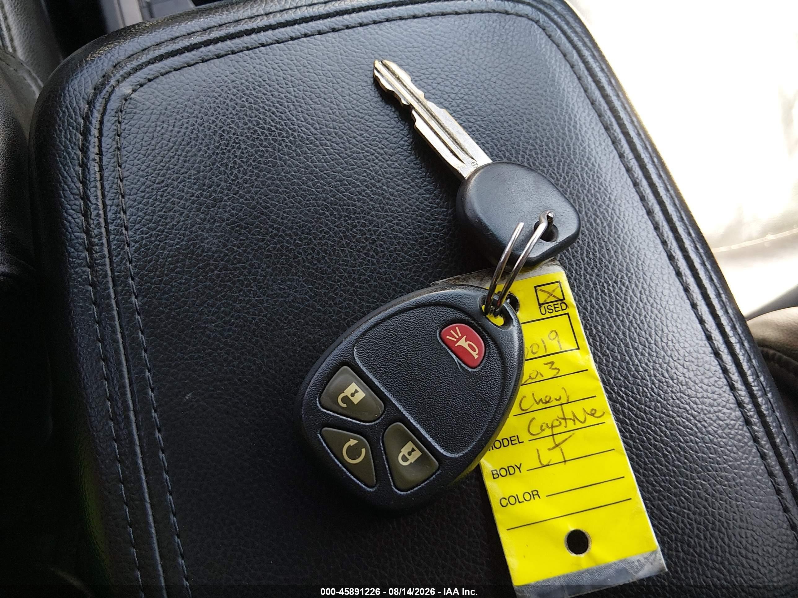 2013 Chevrolet Captiva Sport Fleet Lt Серебряный vin: 3GNAL3EK8DS578019