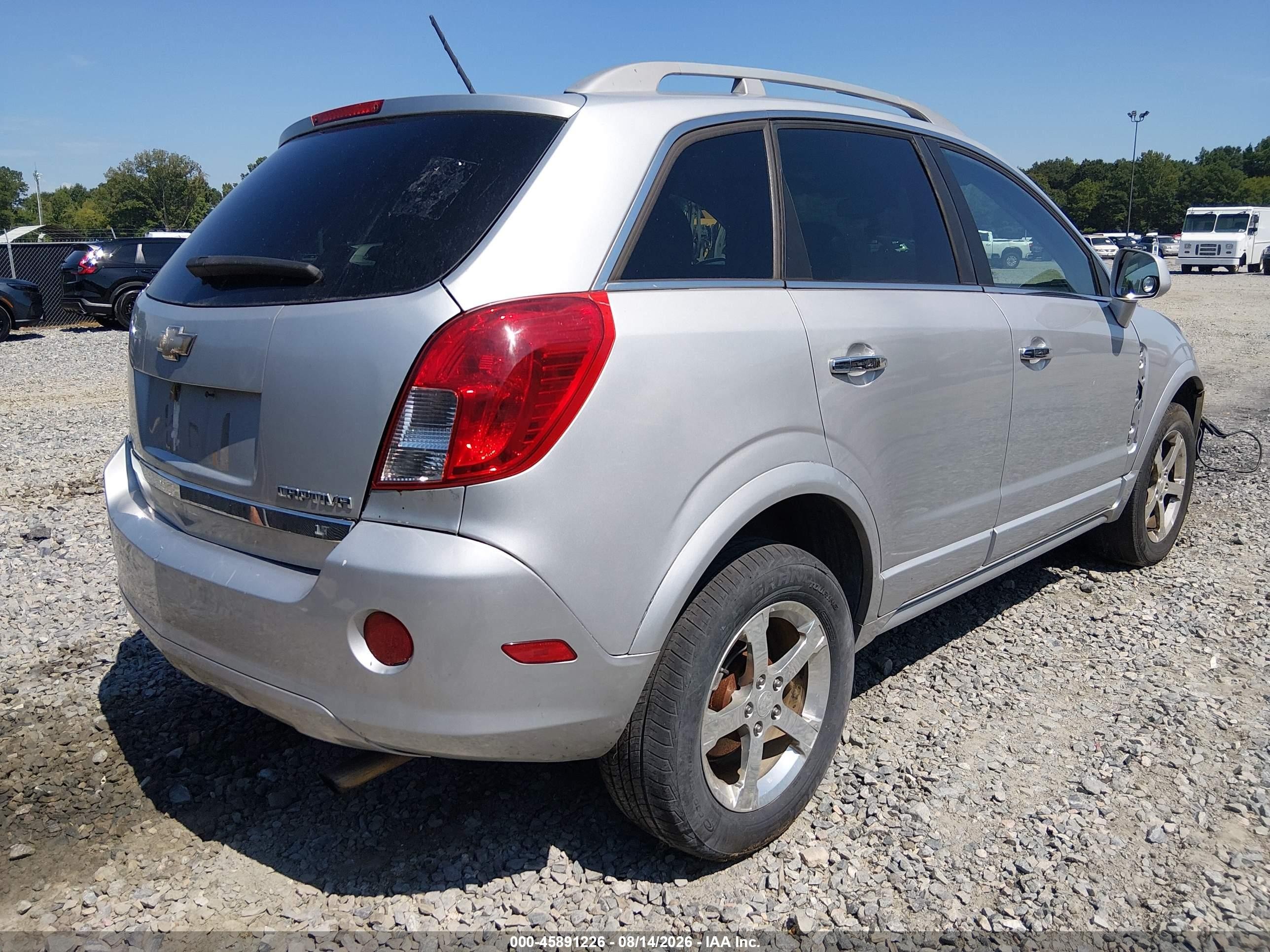 2013 Chevrolet Captiva Sport Fleet Lt Серебряный vin: 3GNAL3EK8DS578019