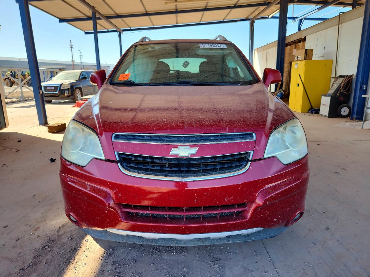 2014 Chevrolet Captiva Lt Red vin: 3GNAL3EK8ES563652