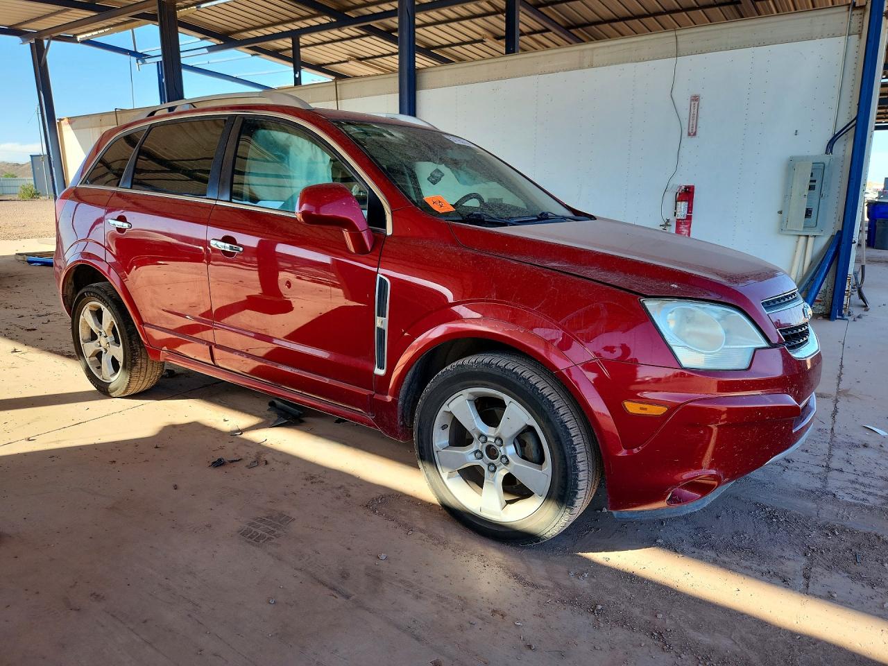 2014 Chevrolet Captiva Lt Red vin: 3GNAL3EK8ES563652