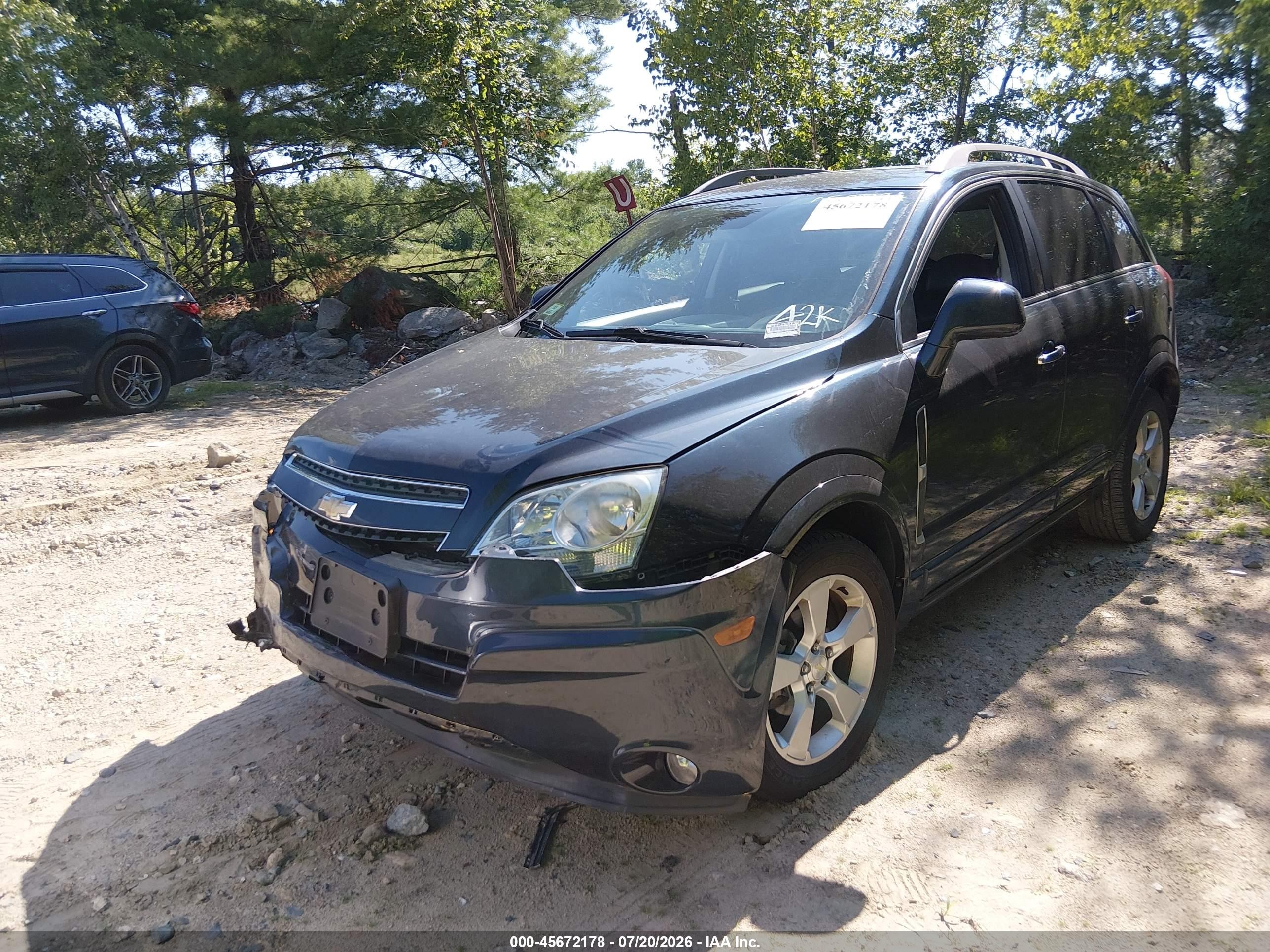 2014 Chevrolet Captiva Sport Fleet Lt Black vin: 3GNAL3EK8ES591967