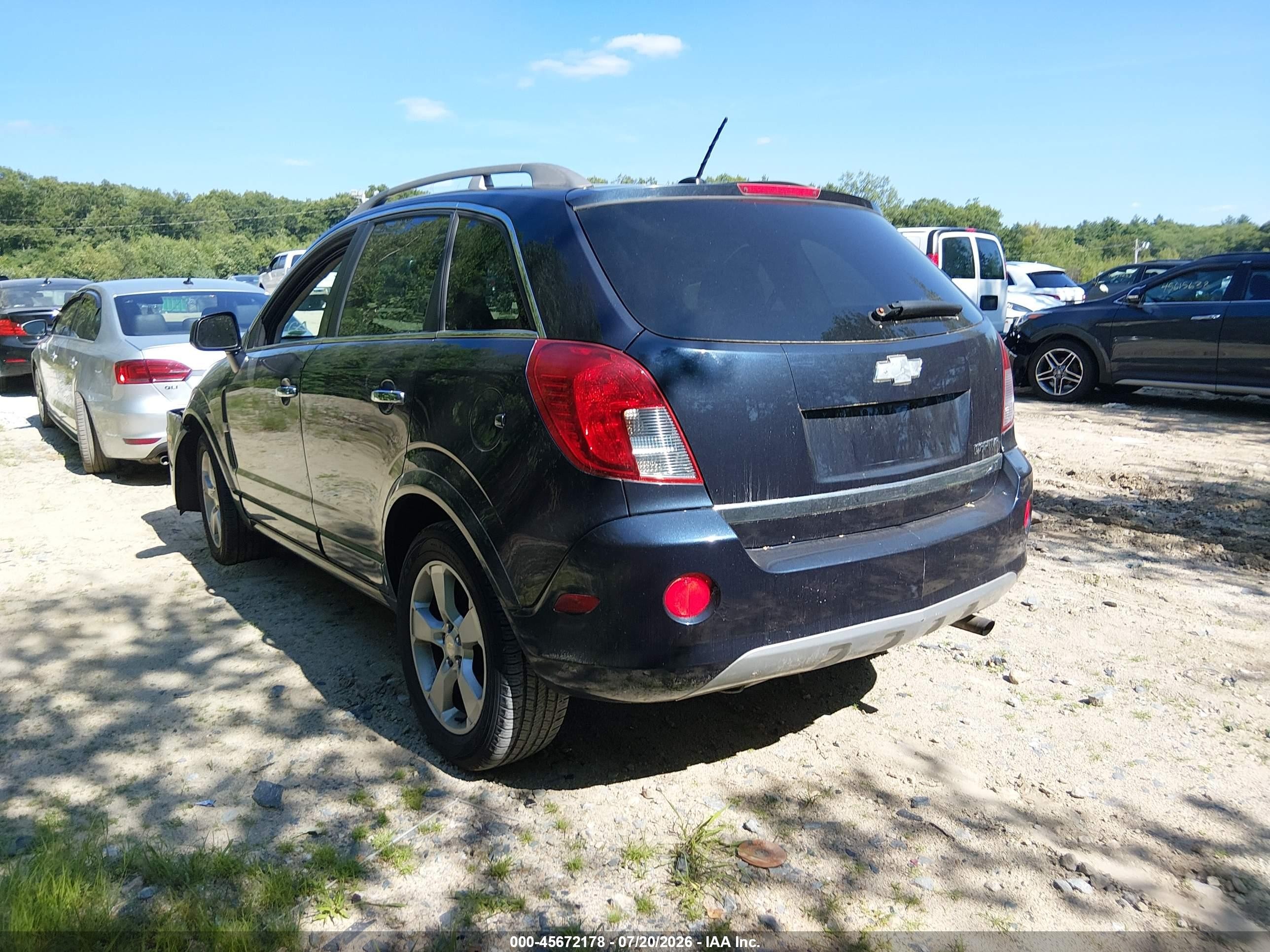 2014 Chevrolet Captiva Sport Fleet Lt Black vin: 3GNAL3EK8ES591967