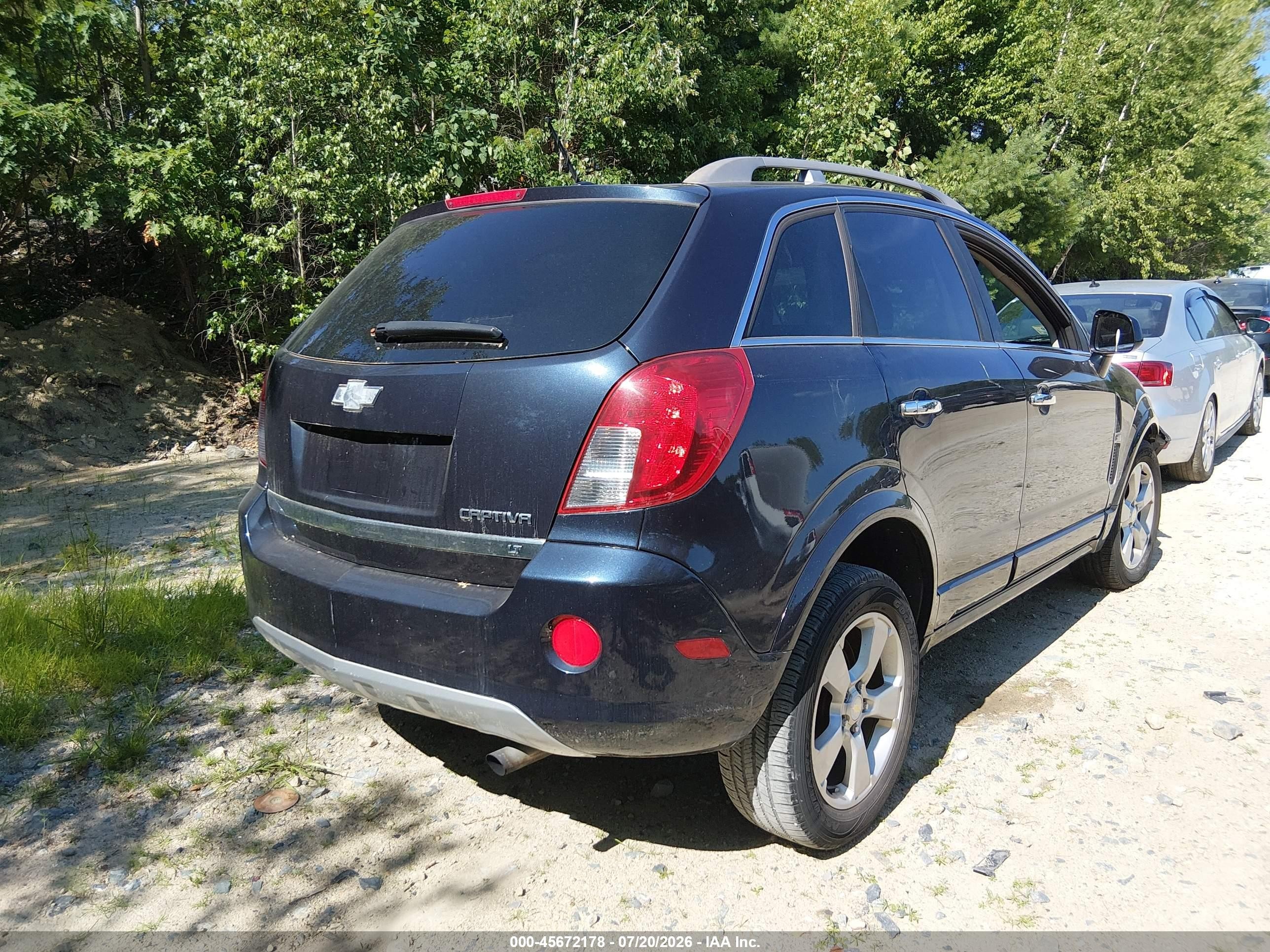 2014 Chevrolet Captiva Sport Fleet Lt Black vin: 3GNAL3EK8ES591967