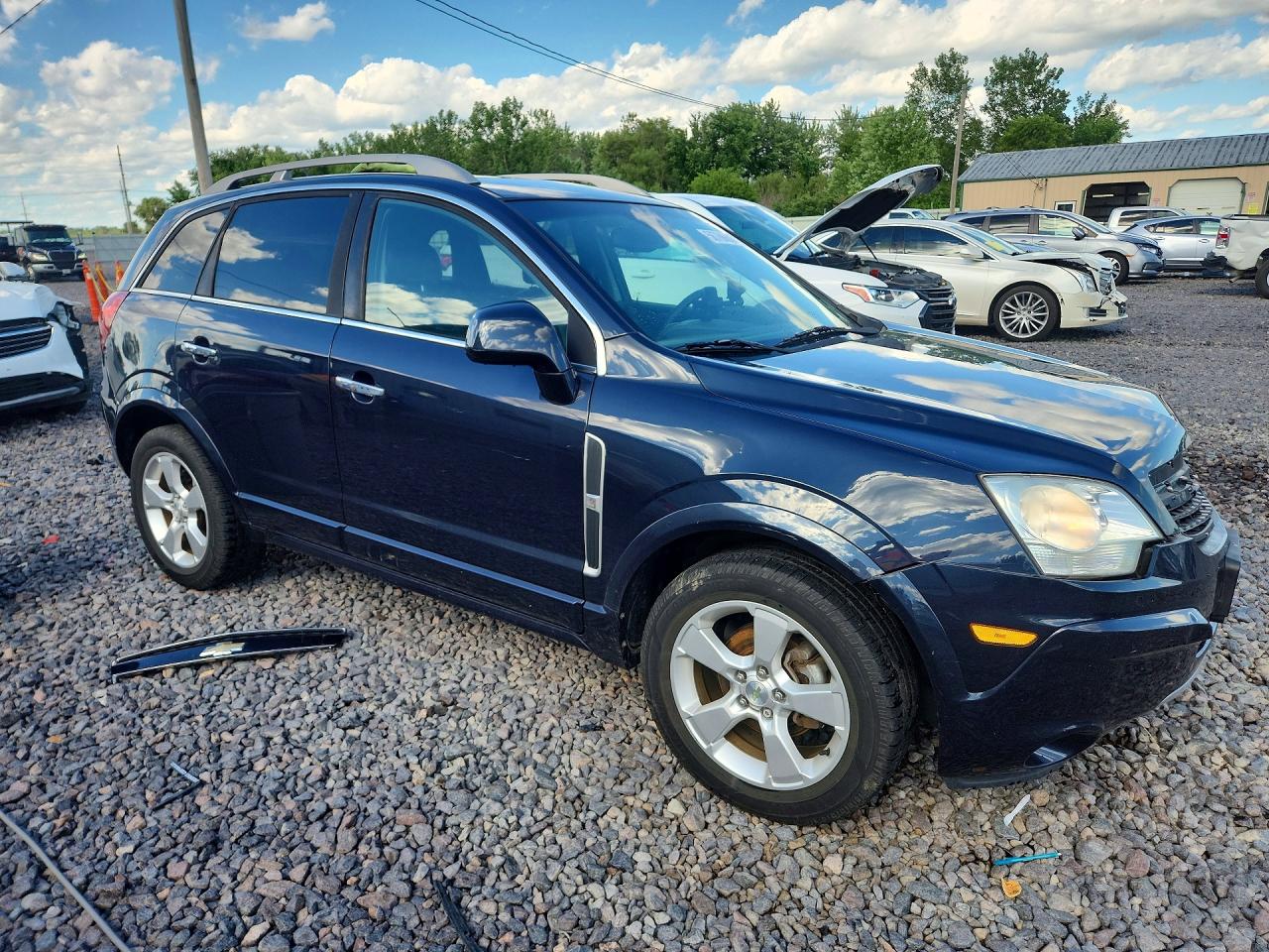 2014 Chevrolet Captiva Lt Blue vin: 3GNAL3EK8ES675562