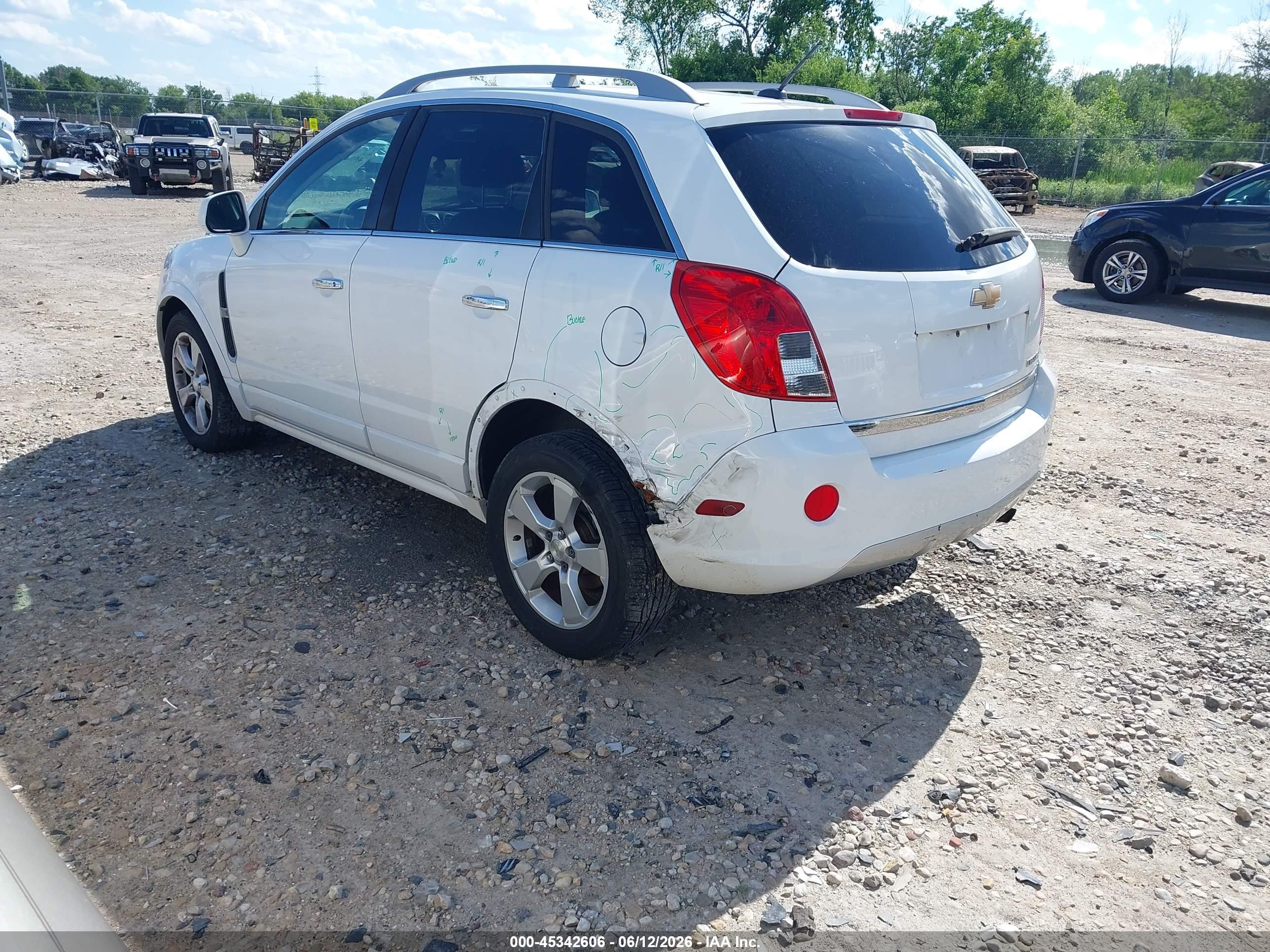 2014 Chevrolet Captiva Sport Lt Белый vin: 3GNAL3EK8ES675903