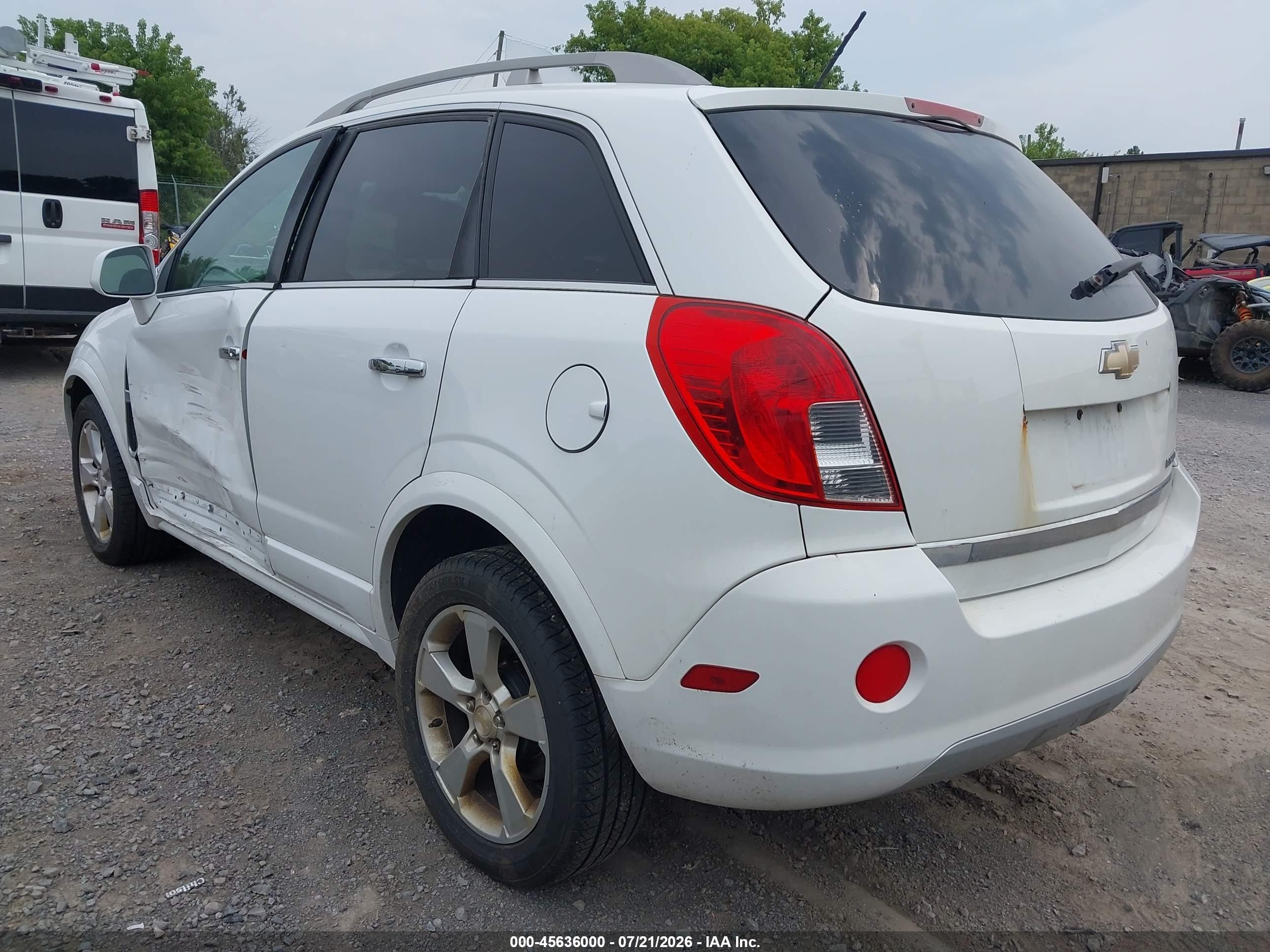 2014 Chevrolet Captiva Sport Fleet Lt White vin: 3GNAL3EK8ES681104