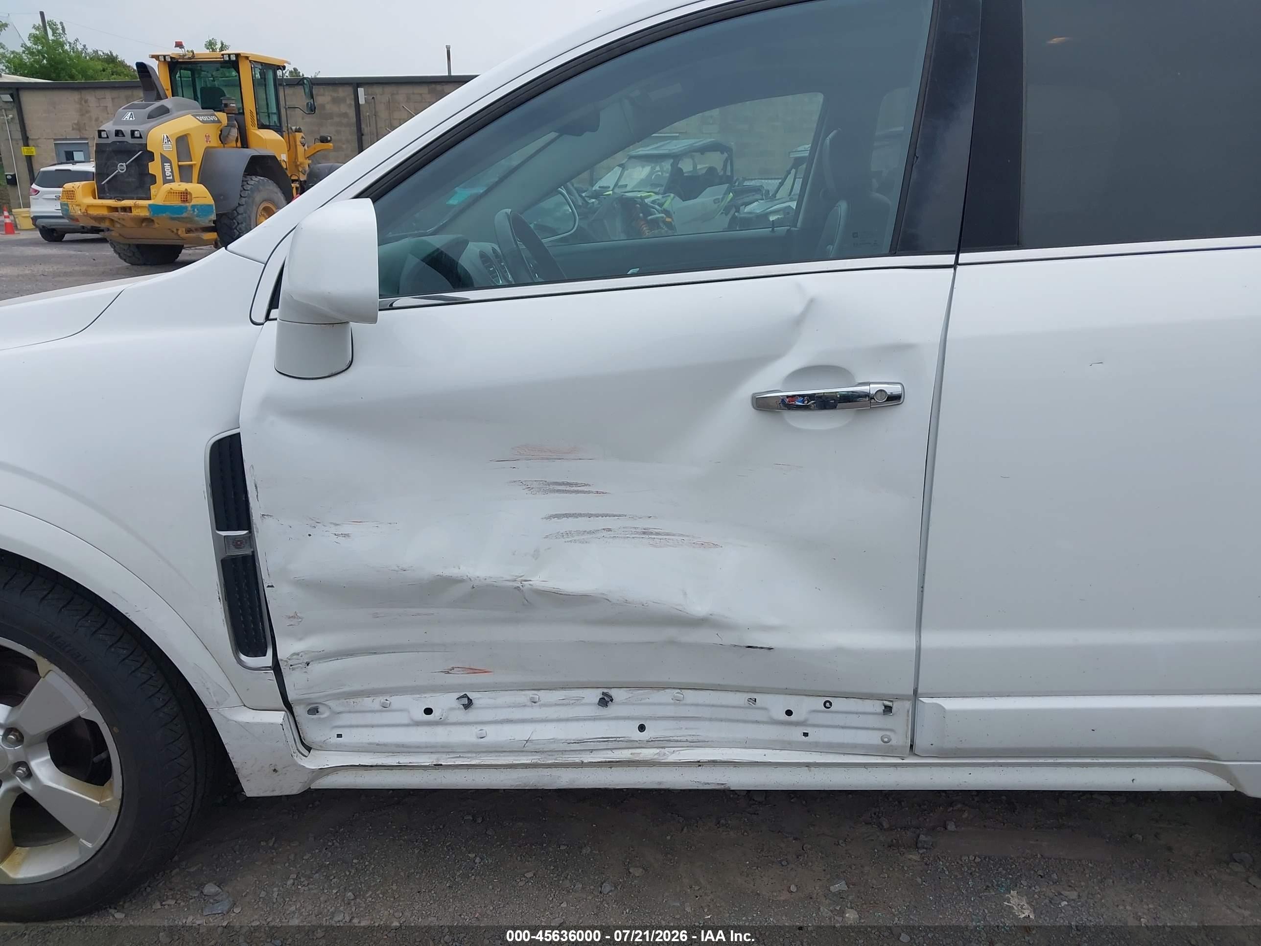 2014 Chevrolet Captiva Sport Fleet Lt White vin: 3GNAL3EK8ES681104