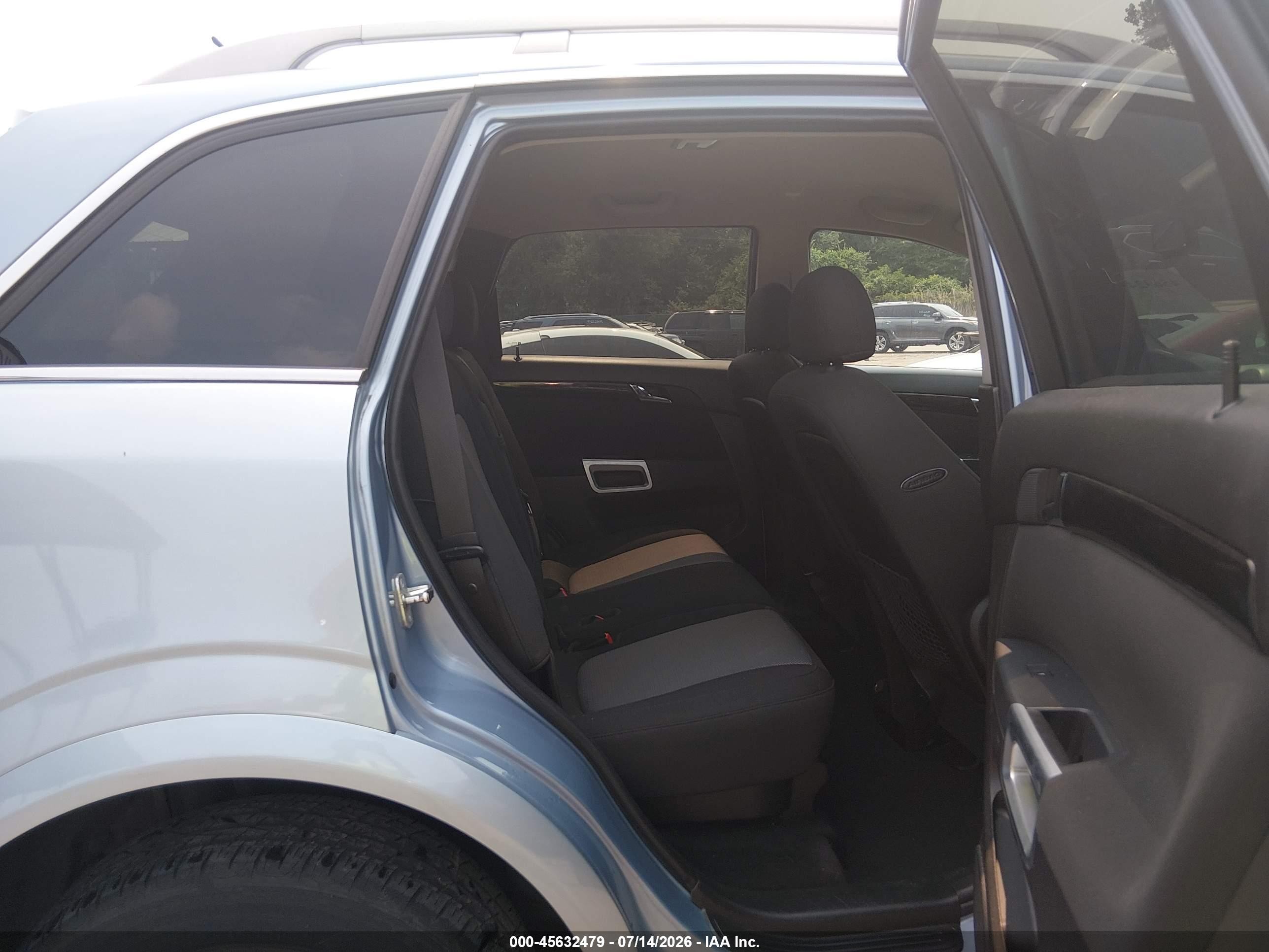 2013 Chevrolet Captiva Sport Fleet Lt Light Blue vin: 3GNAL3EK9DS585514