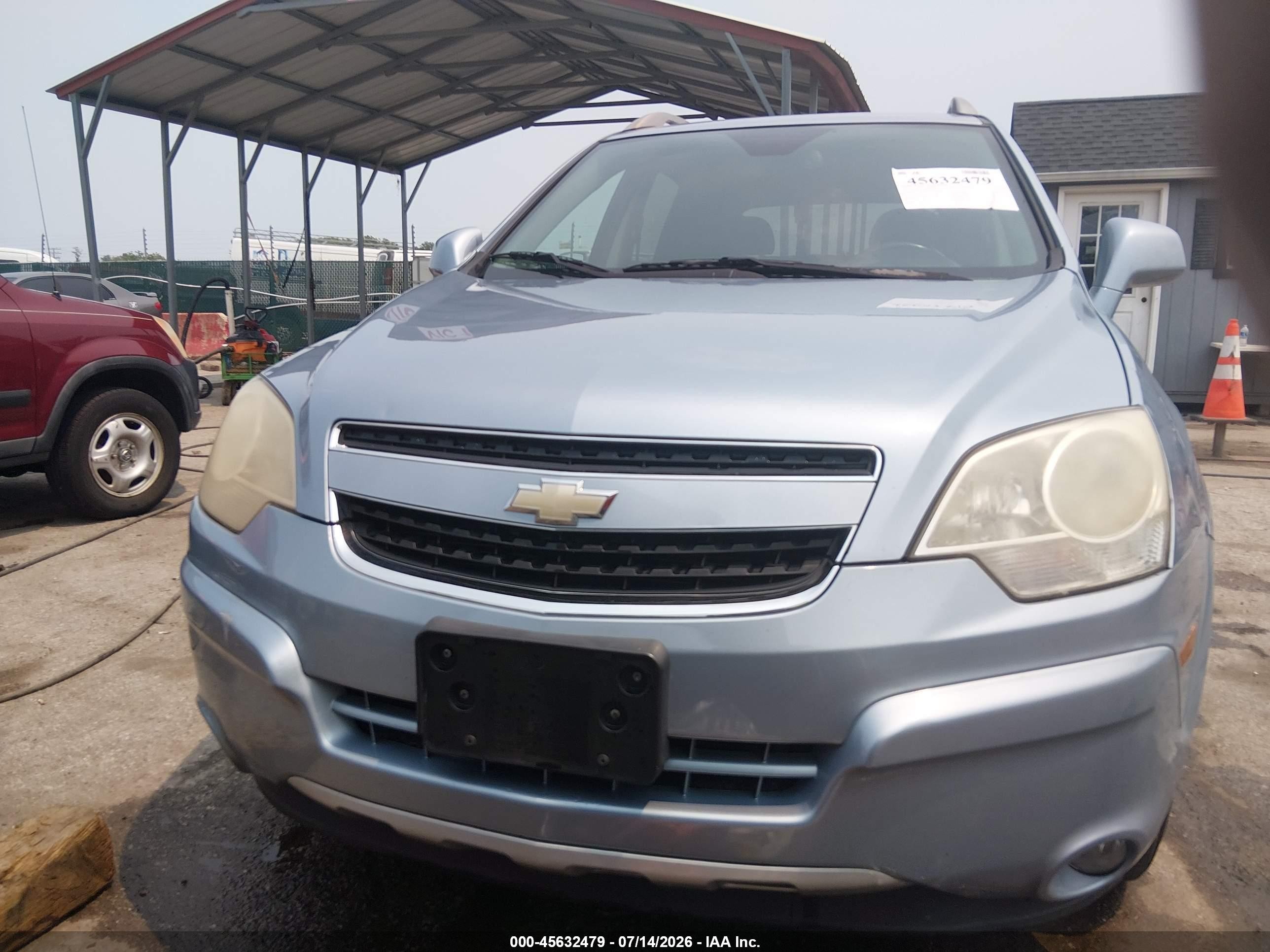 2013 Chevrolet Captiva Sport Fleet Lt Light Blue vin: 3GNAL3EK9DS585514