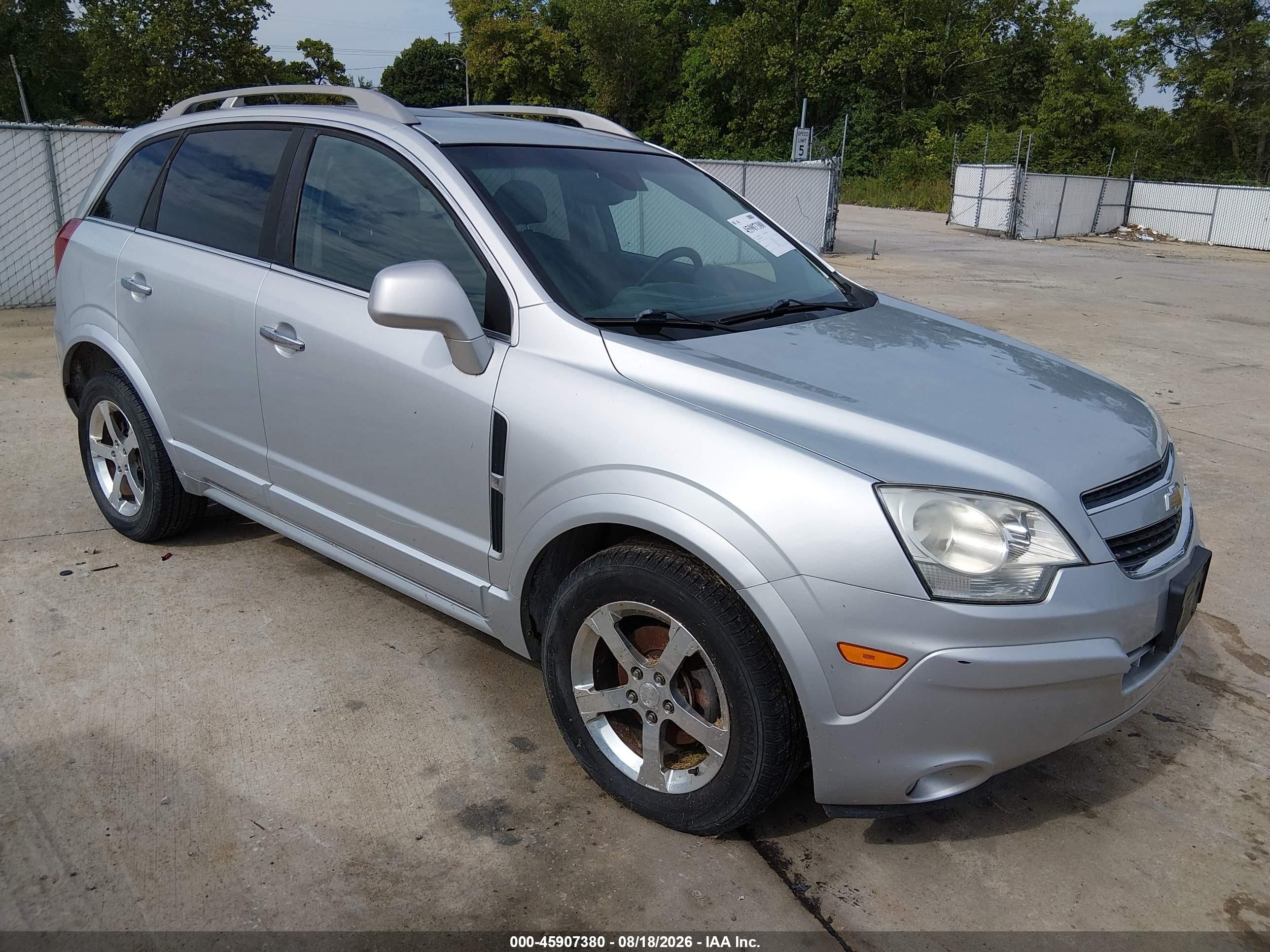 2013 Chevrolet Captiva Sport Fleet Lt Gray vin: 3GNAL3EK9DS606863