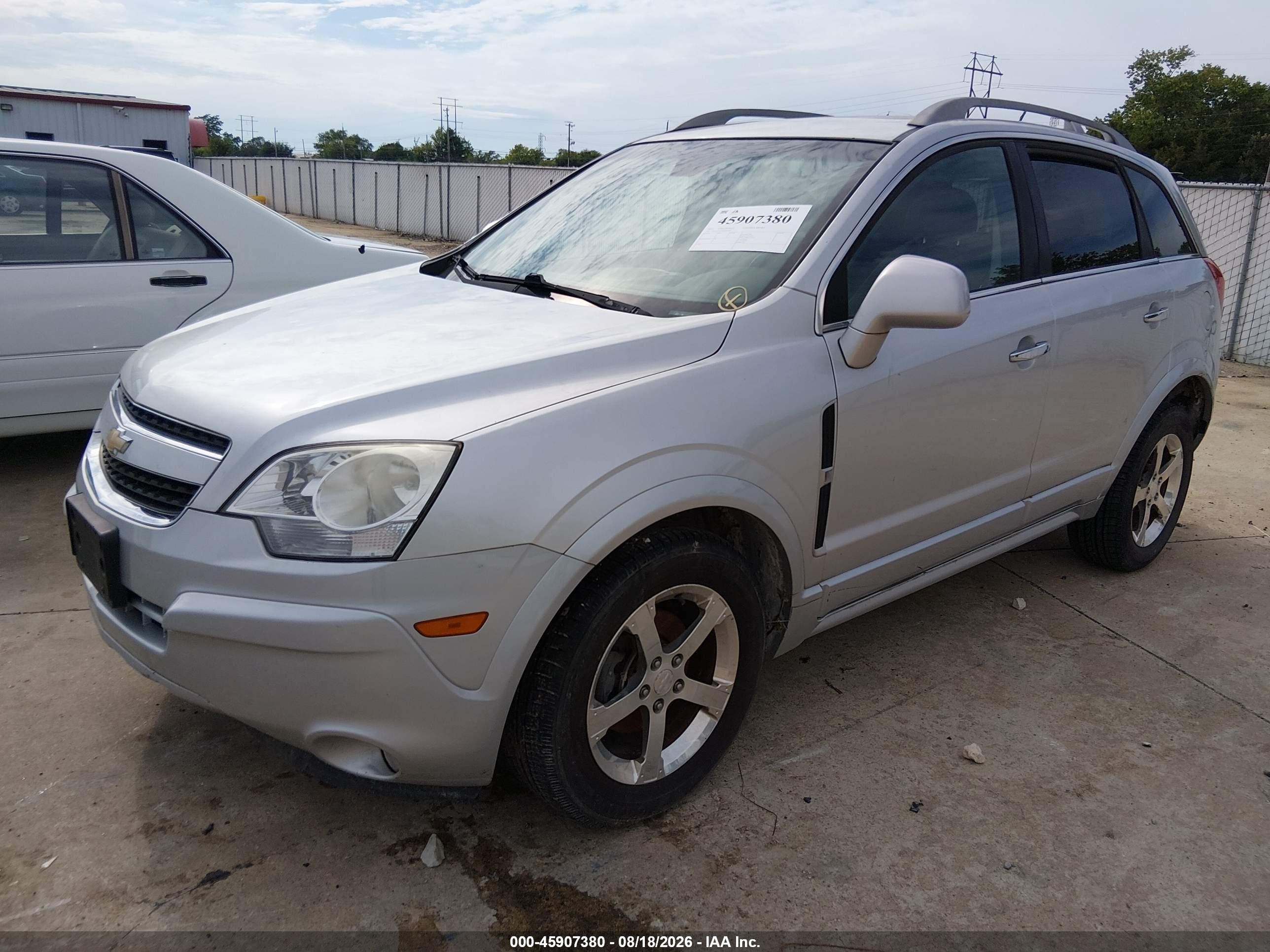 2013 Chevrolet Captiva Sport Fleet Lt Gray vin: 3GNAL3EK9DS606863