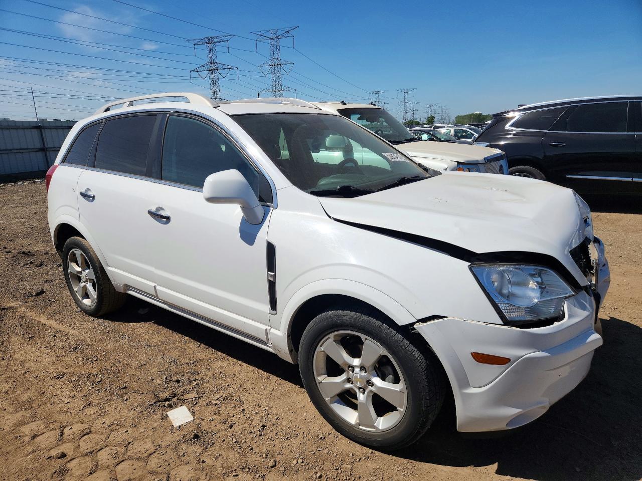 2014 Chevrolet Captiva Lt Белый vin: 3GNAL3EK9ES546388