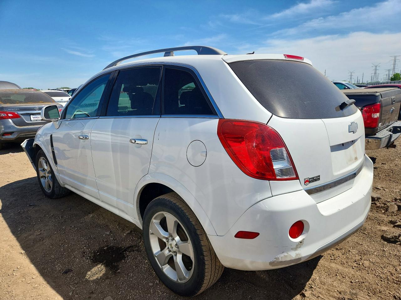 2014 Chevrolet Captiva Lt Белый vin: 3GNAL3EK9ES546388