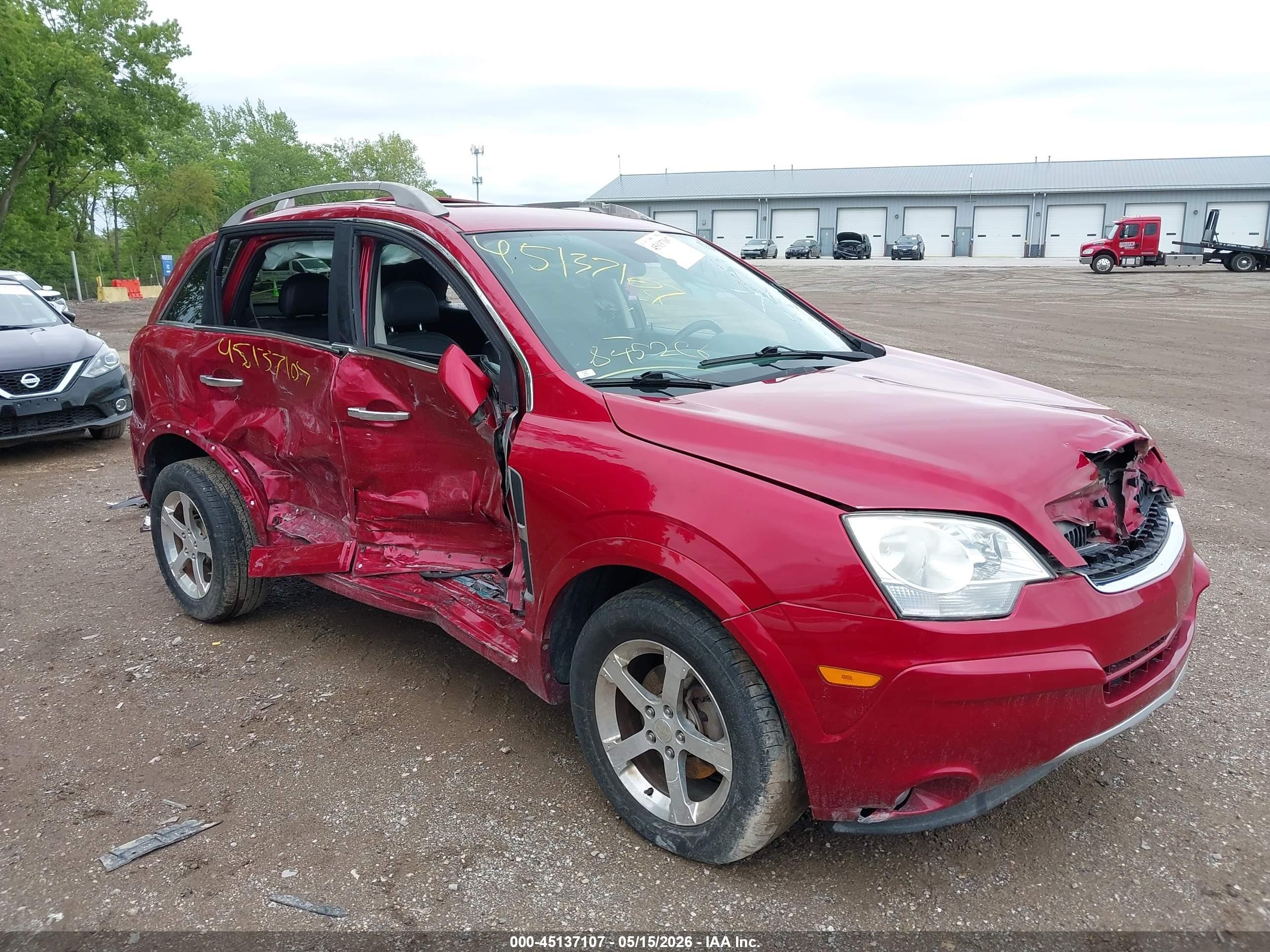 2014 Chevrolet Captiva Sport Lt Red vin: 3GNAL3EK9ES584526