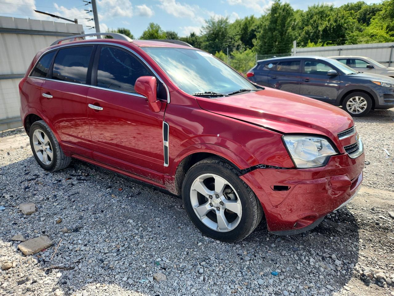 2014 Chevrolet Captiva Lt Красный vin: 3GNAL3EK9ES612986