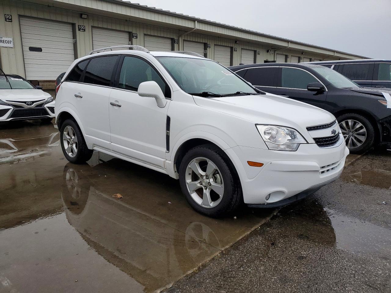 2014 Chevrolet Captiva Lt White vin: 3GNAL3EK9ES631344