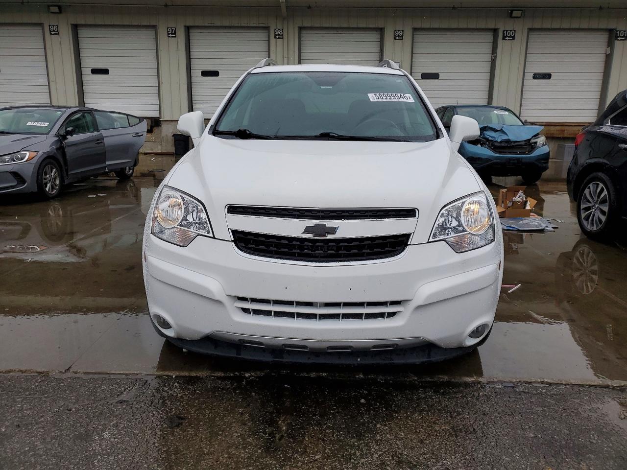 2014 Chevrolet Captiva Lt White vin: 3GNAL3EK9ES631344