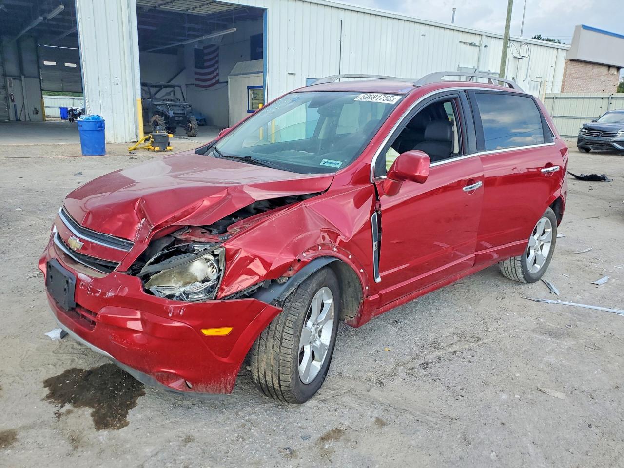 2015 Chevrolet Captiva Lt Red vin: 3GNAL3EK9FS516728