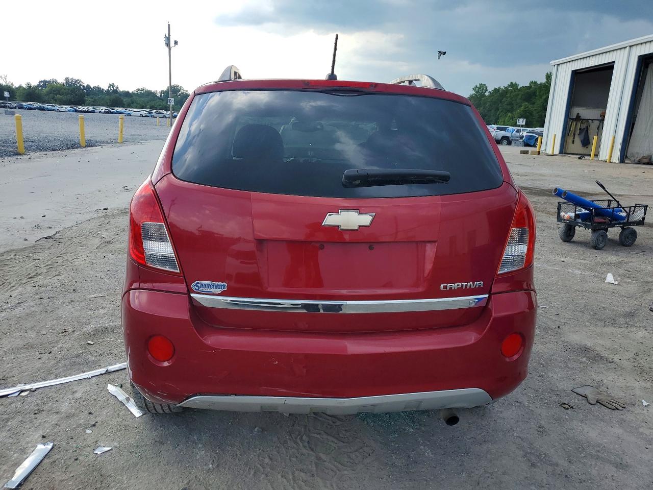 2015 Chevrolet Captiva Lt Red vin: 3GNAL3EK9FS516728