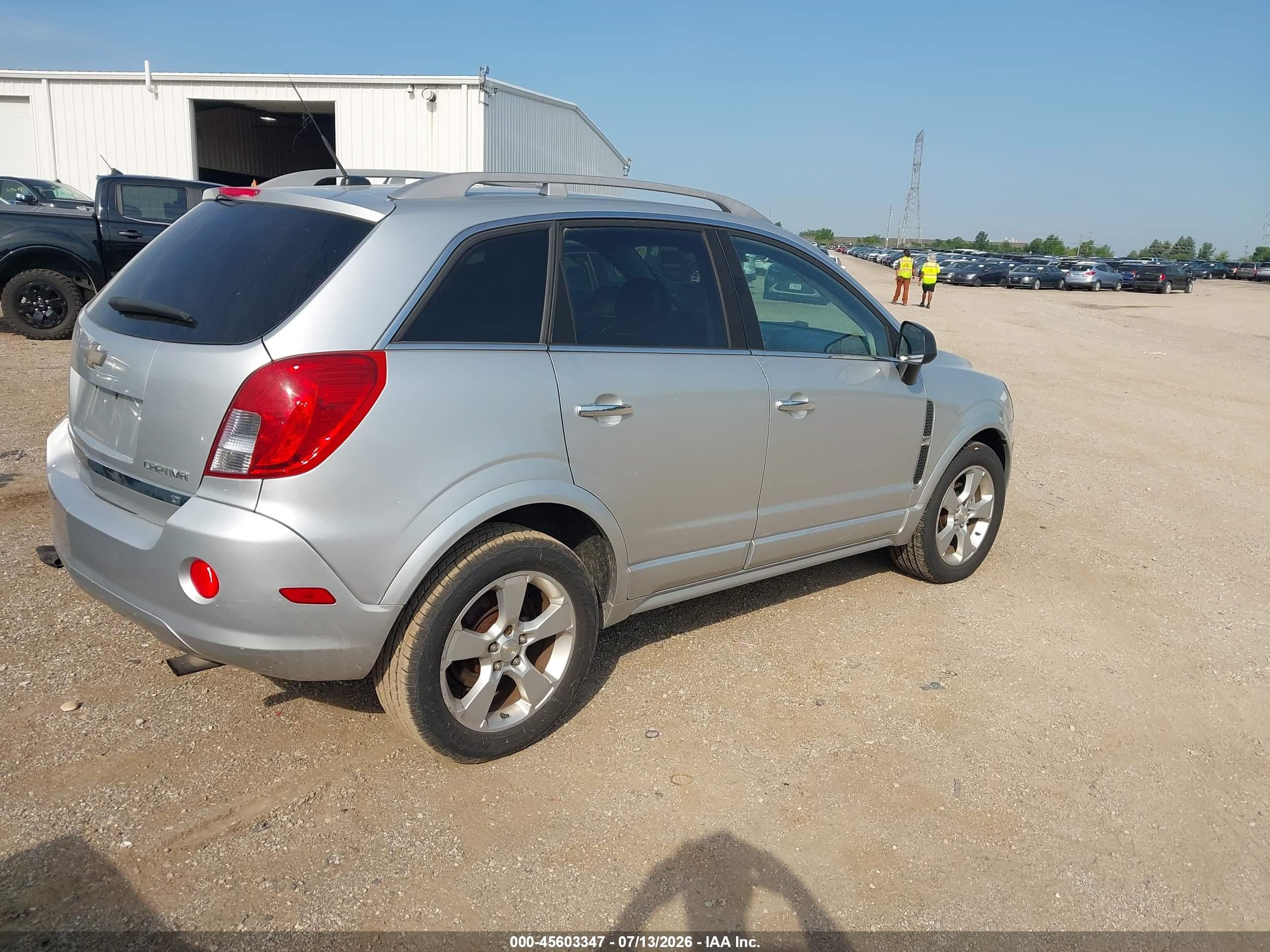 2015 Chevrolet Captiva Sport Fleet Lt Silver vin: 3GNAL3EK9FS519581