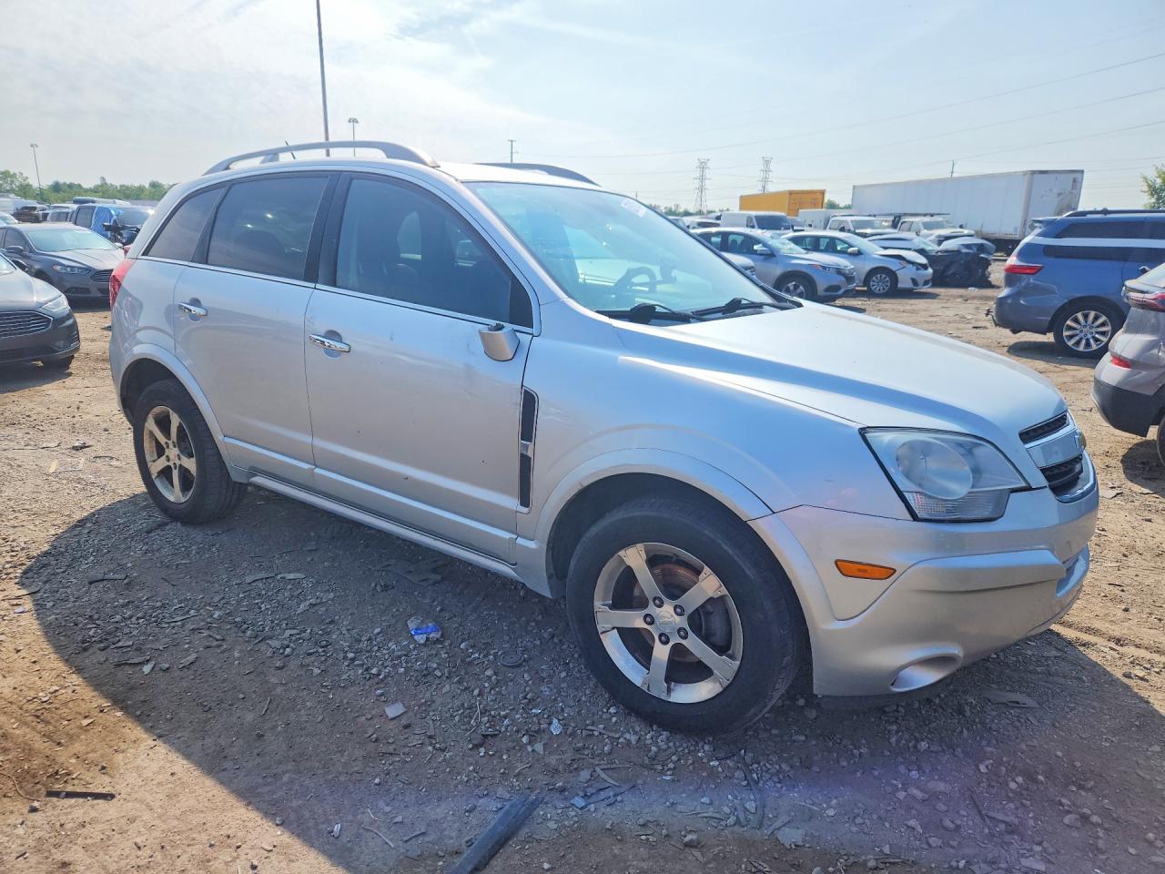 2013 Chevrolet Captiva Lt Серебряный vin: 3GNAL3EKXDS572187