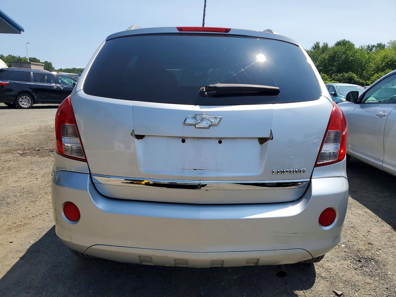 2013 Chevrolet Captiva Lt Silver vin: 3GNAL3EKXDS577602
