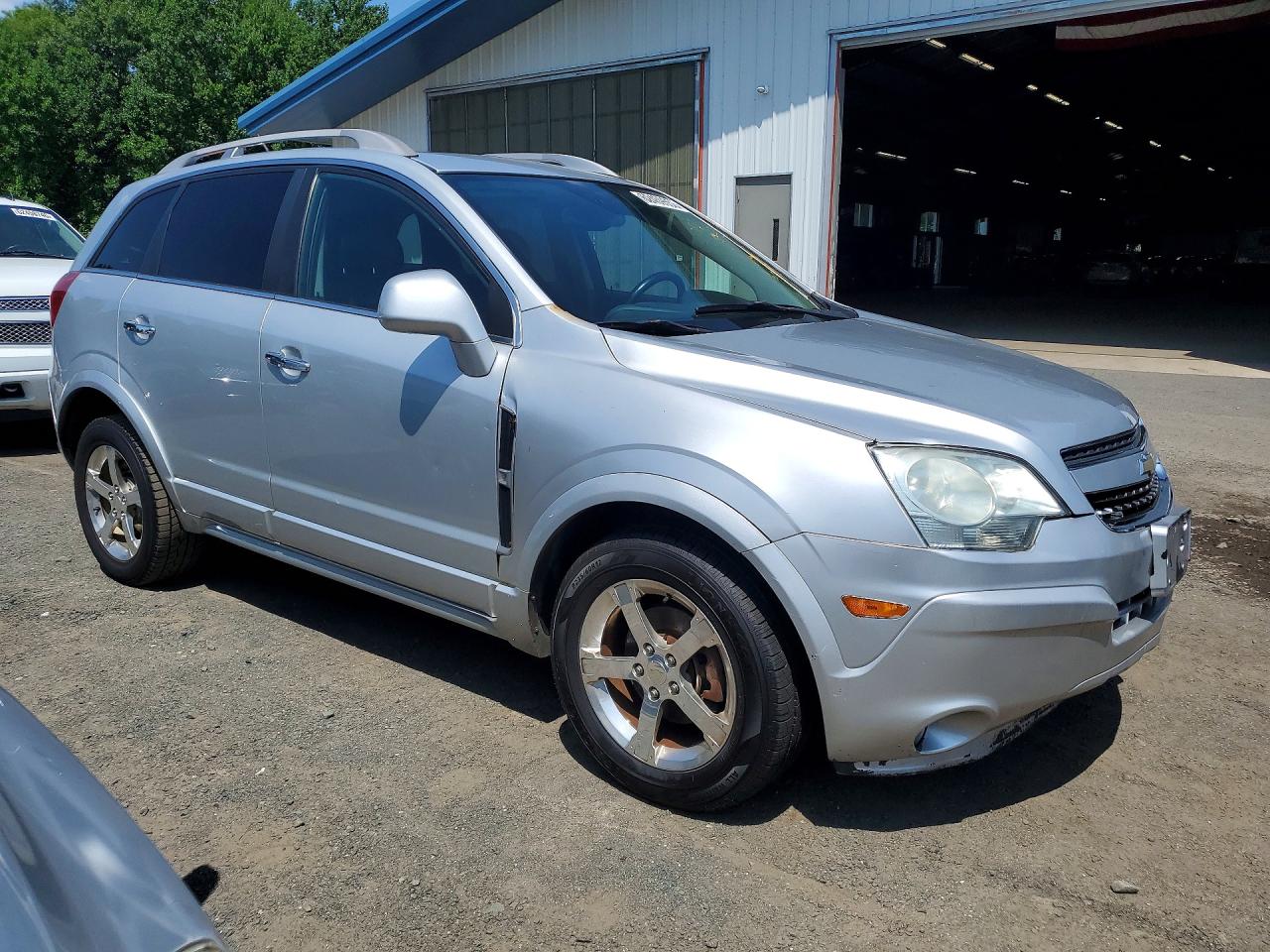 2013 Chevrolet Captiva Lt Silver vin: 3GNAL3EKXDS577602