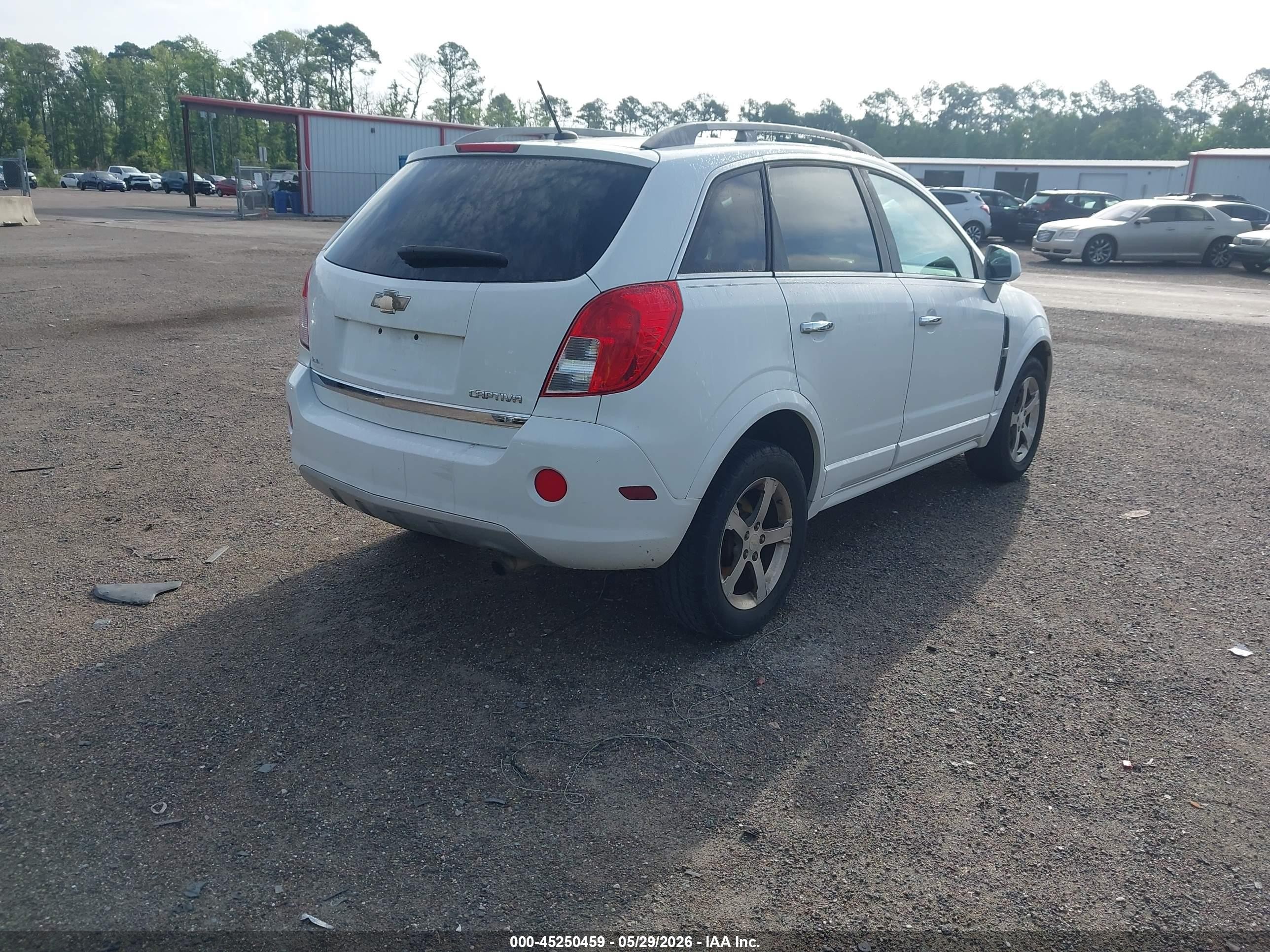 2014 Chevrolet Captiva Sport Lt White vin: 3GNAL3EKXES528286