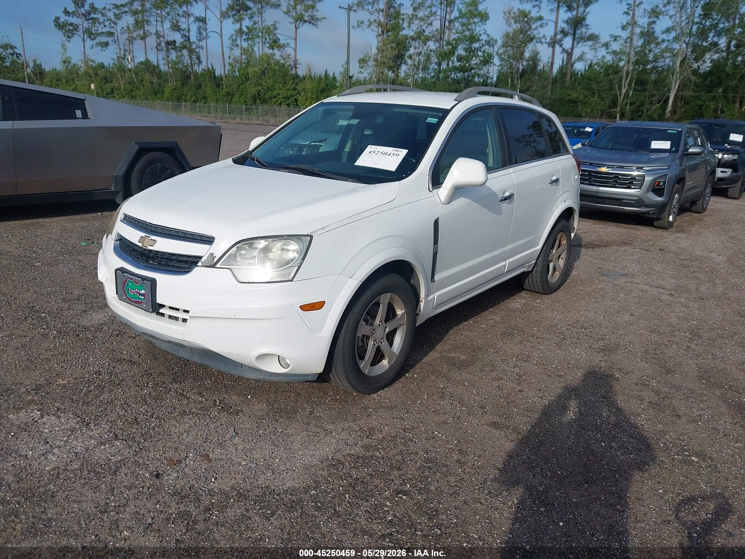 2014 Chevrolet Captiva Sport Lt White vin: 3GNAL3EKXES528286
