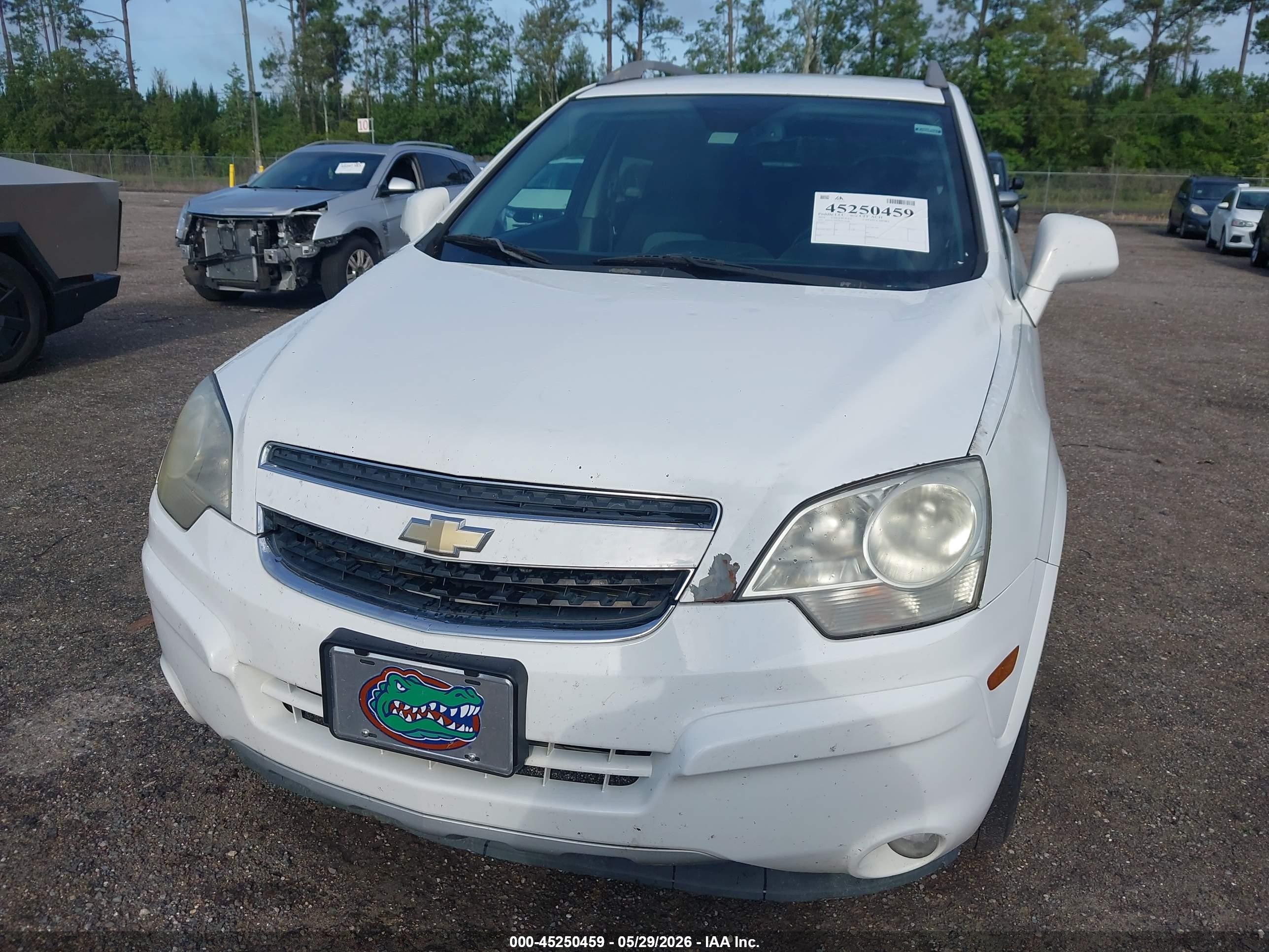 2014 Chevrolet Captiva Sport Lt White vin: 3GNAL3EKXES528286