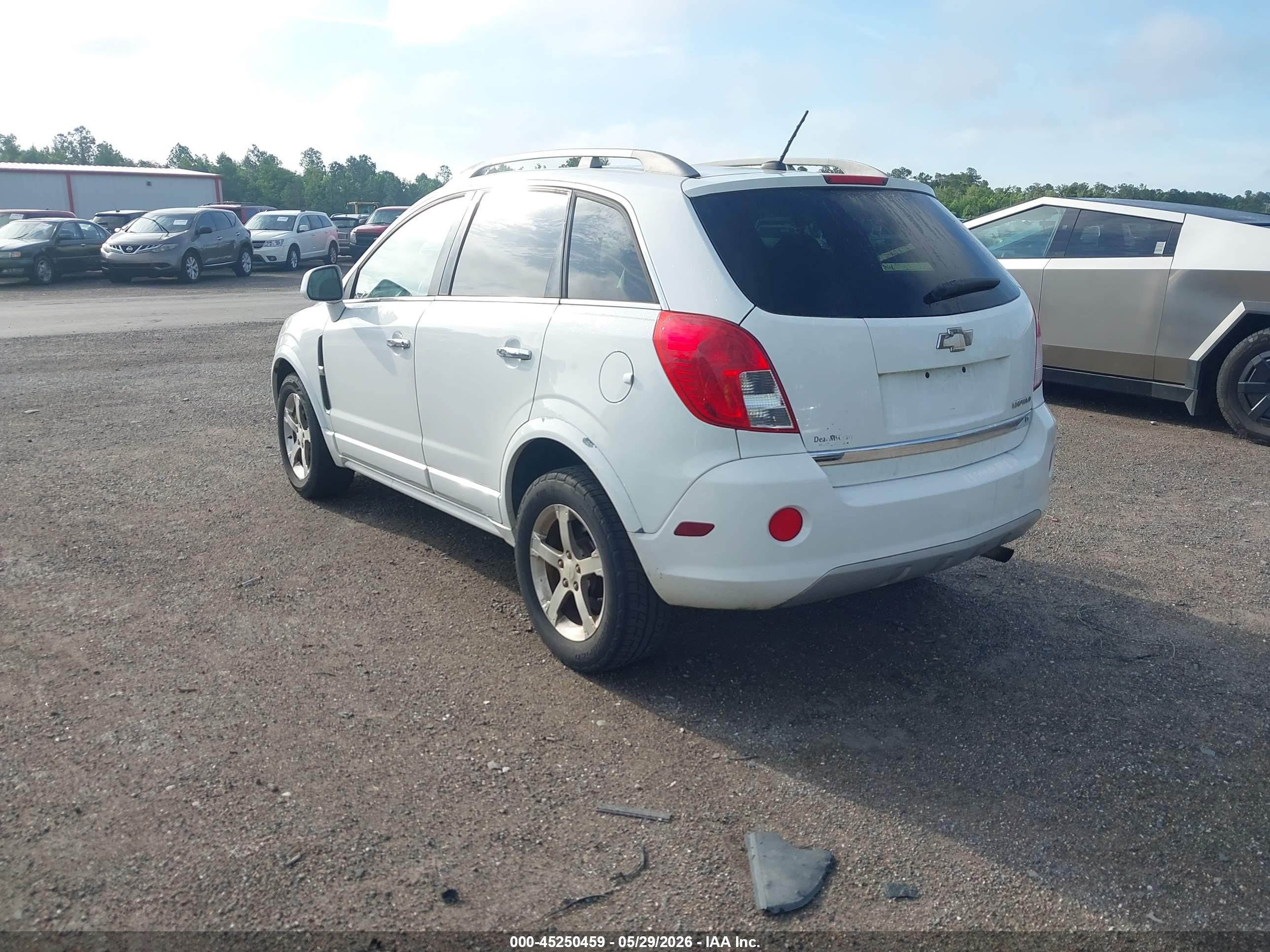 2014 Chevrolet Captiva Sport Lt White vin: 3GNAL3EKXES528286