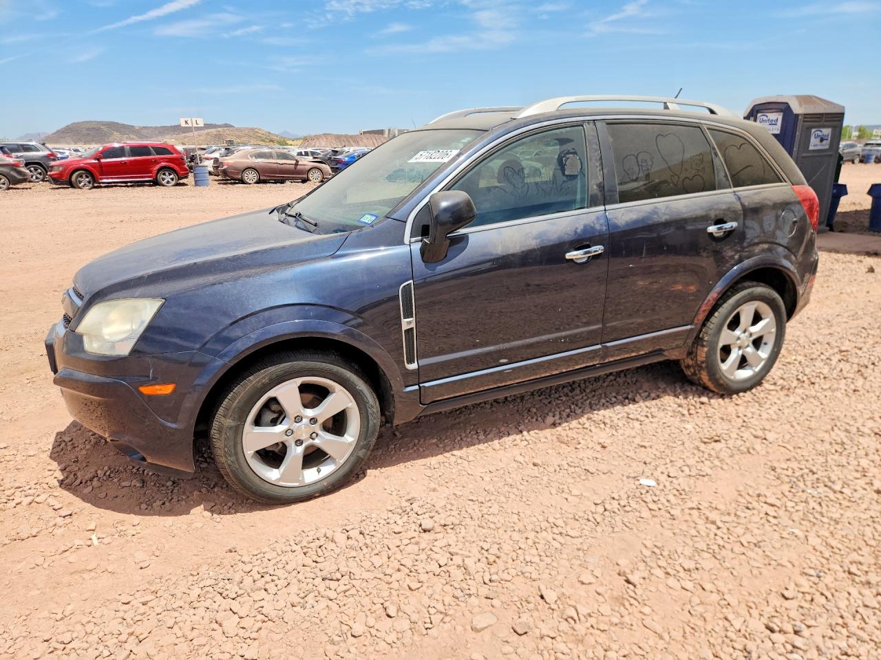 2014 Chevrolet Captiva Lt Charcoal vin: 3GNAL3EKXES606601