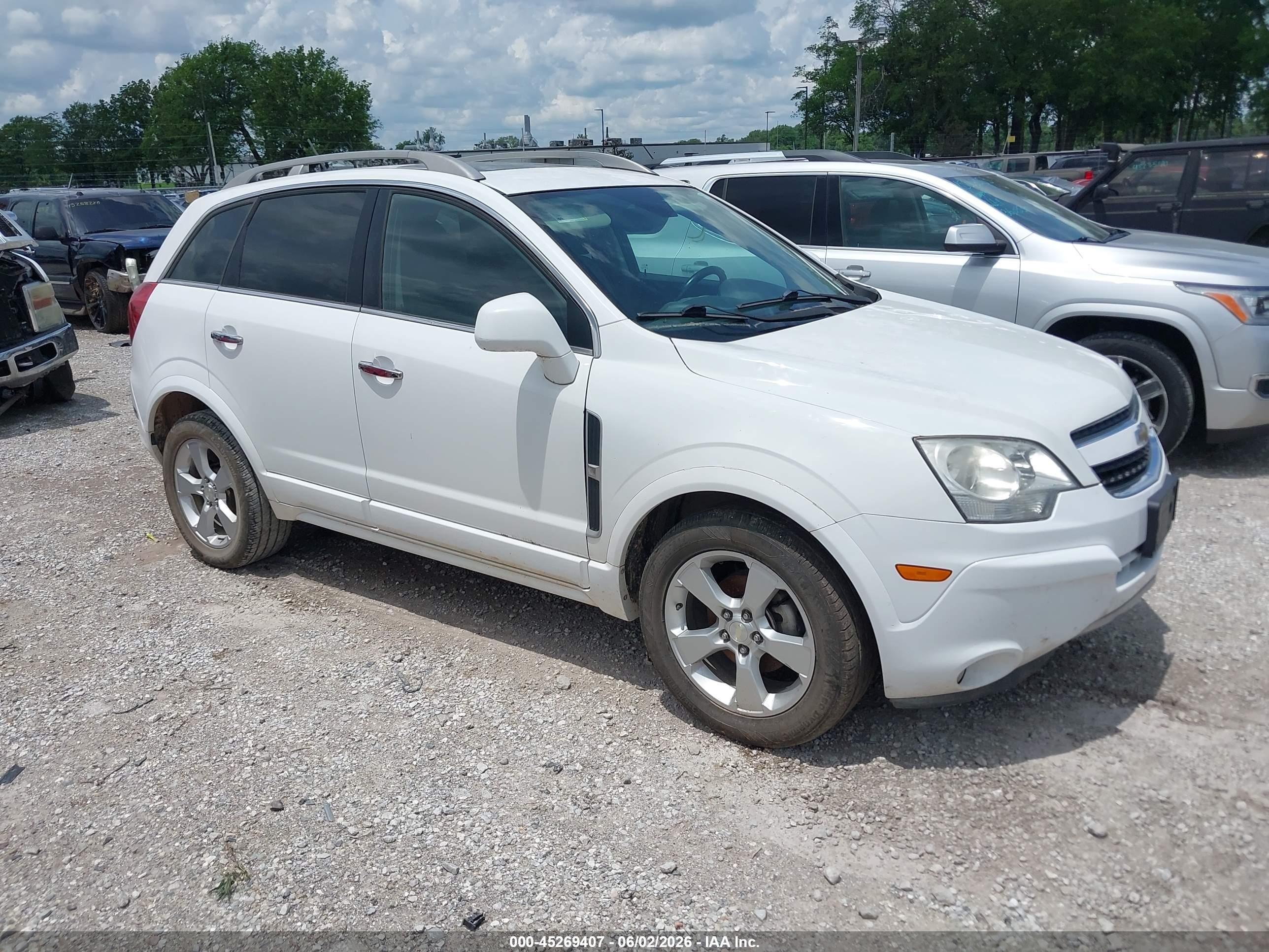 2014 Chevrolet Captiva Sport Lt Белый vin: 3GNAL3EKXES619980