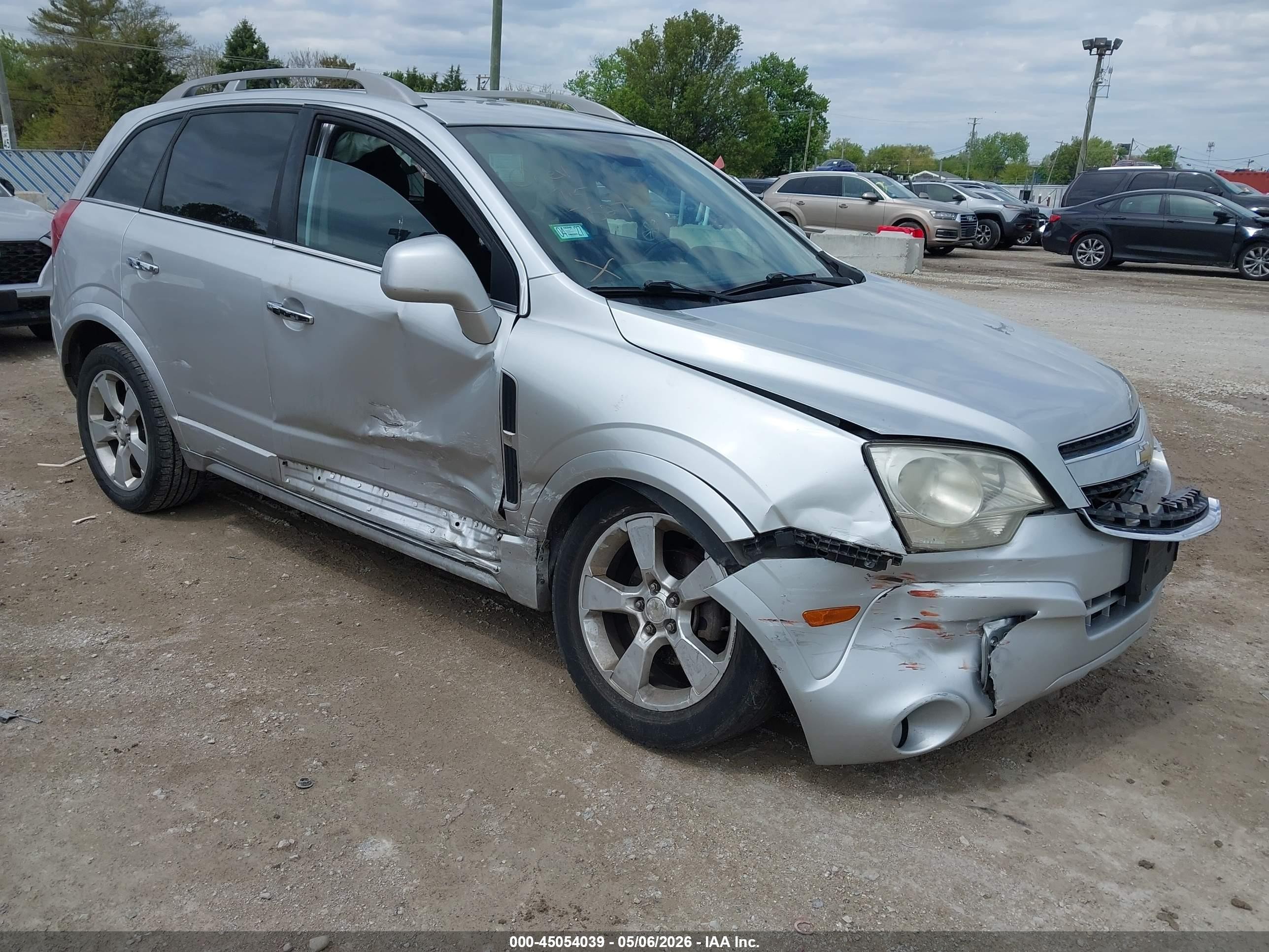2014 Chevrolet Captiva Sport Lt Gray vin: 3GNAL3EKXES662974