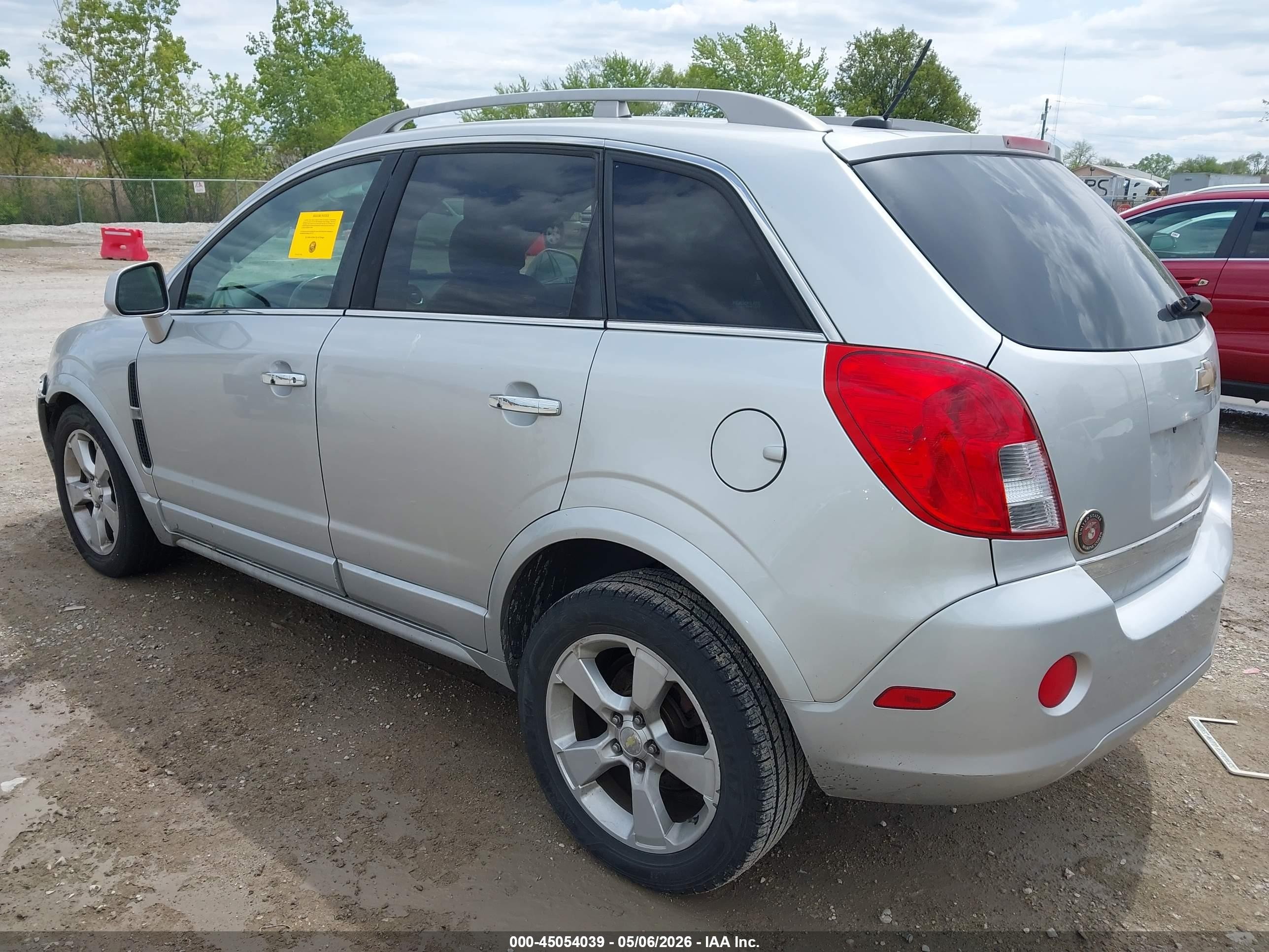 2014 Chevrolet Captiva Sport Lt Gray vin: 3GNAL3EKXES662974