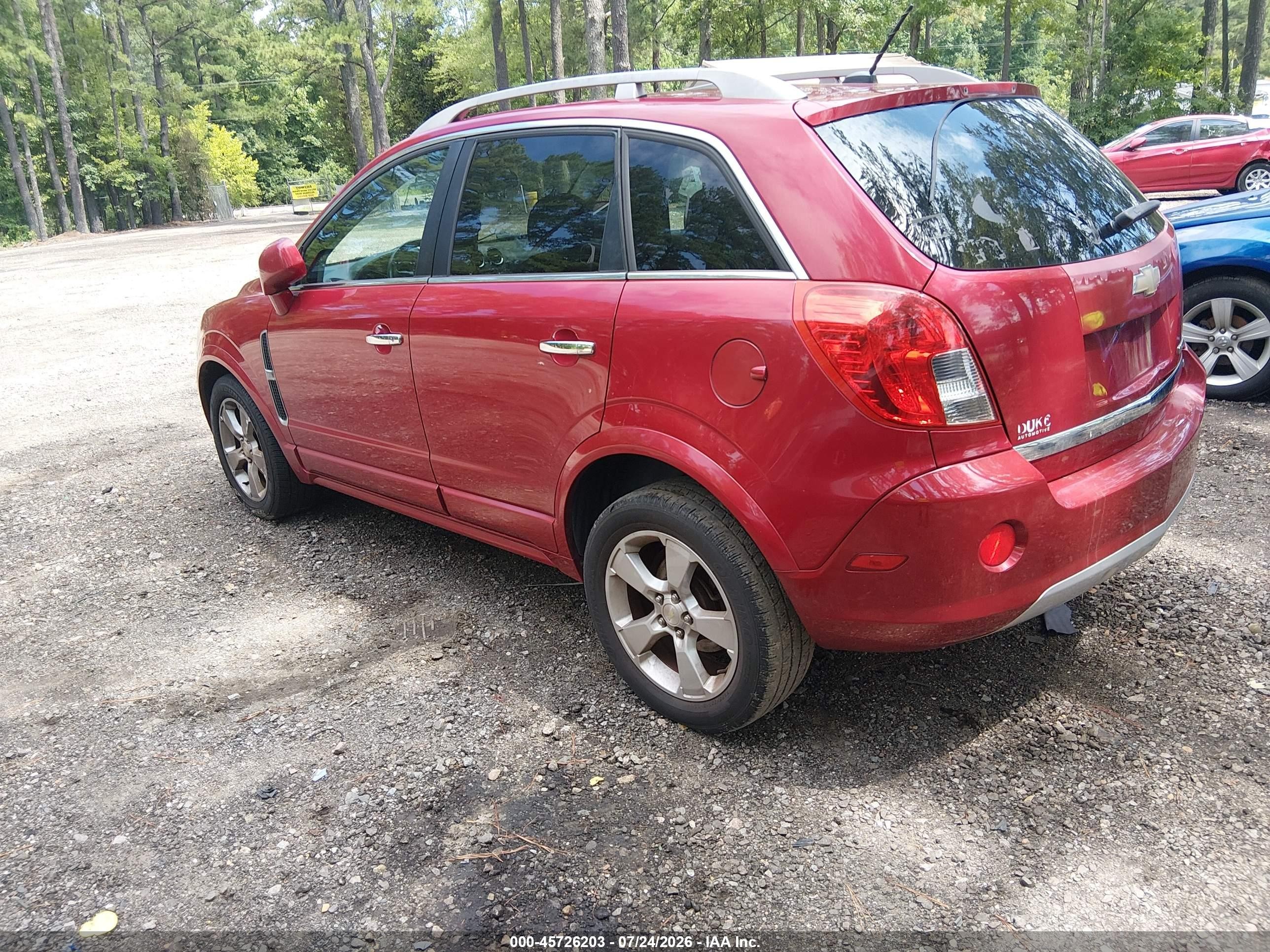 2015 Chevrolet Captiva Sport Fleet Lt Red vin: 3GNAL3EKXFS520383