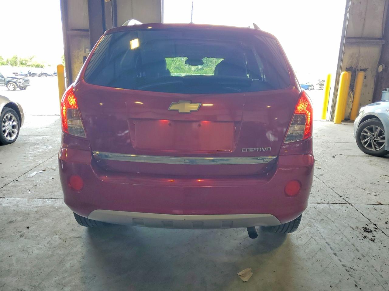 2015 Chevrolet Captiva Lt Maroon vin: 3GNAL3EKXFS527205