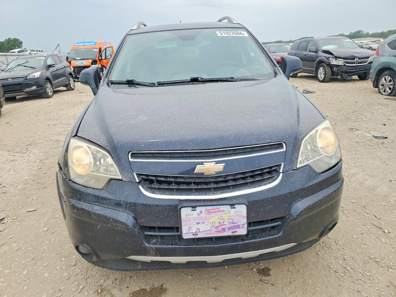 2014 Chevrolet Captiva Ltz Blue vin: 3GNAL4EK0ES516136